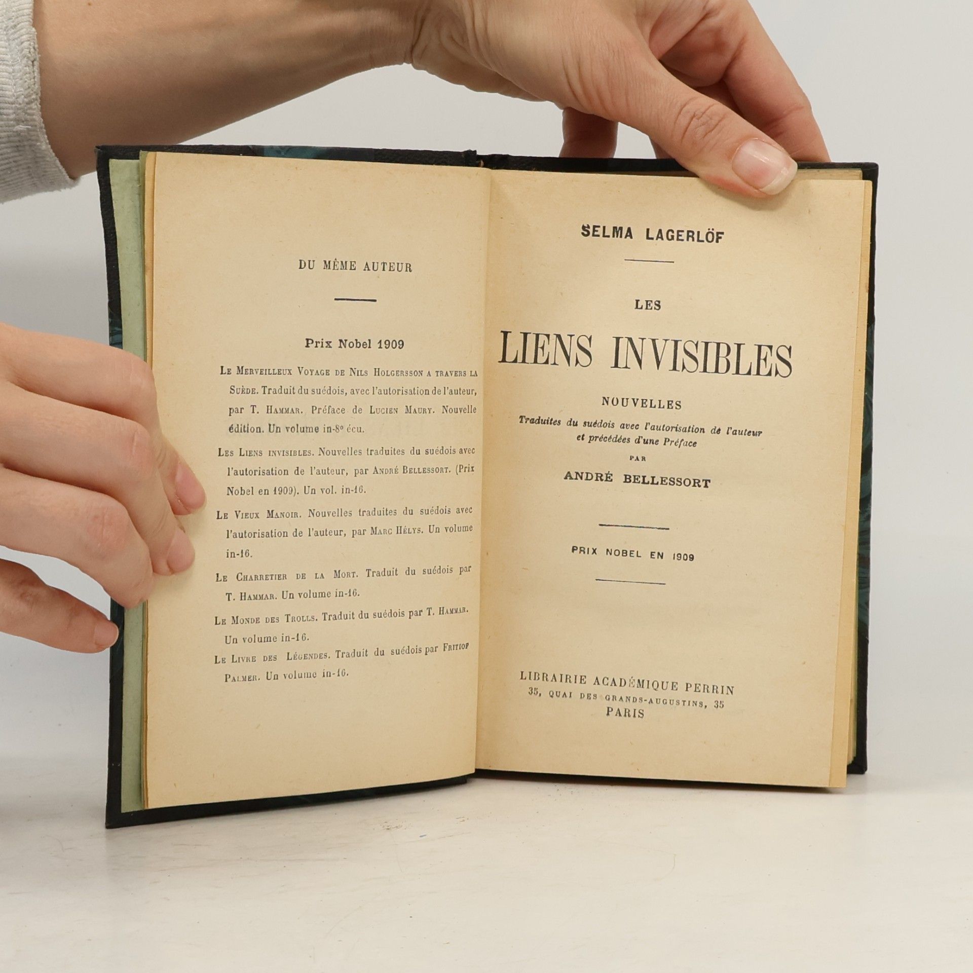 Selma Lagerlöf Les liens invisibles