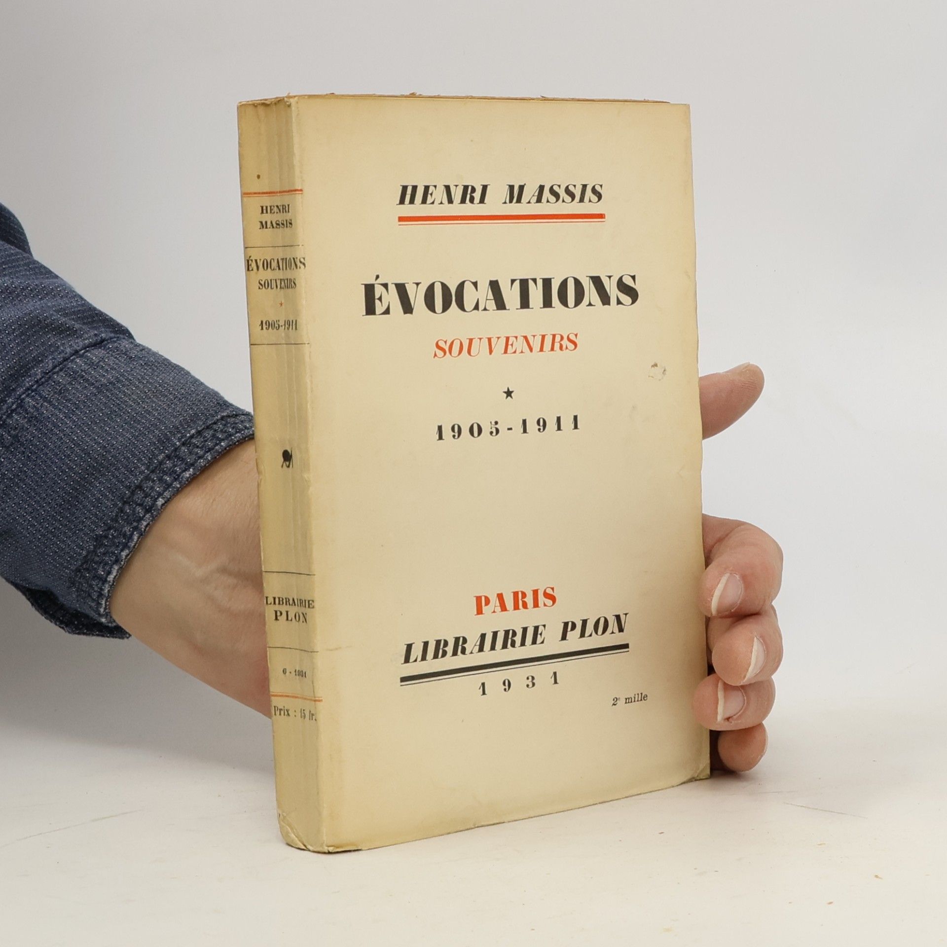 Massis, Henri Évocations