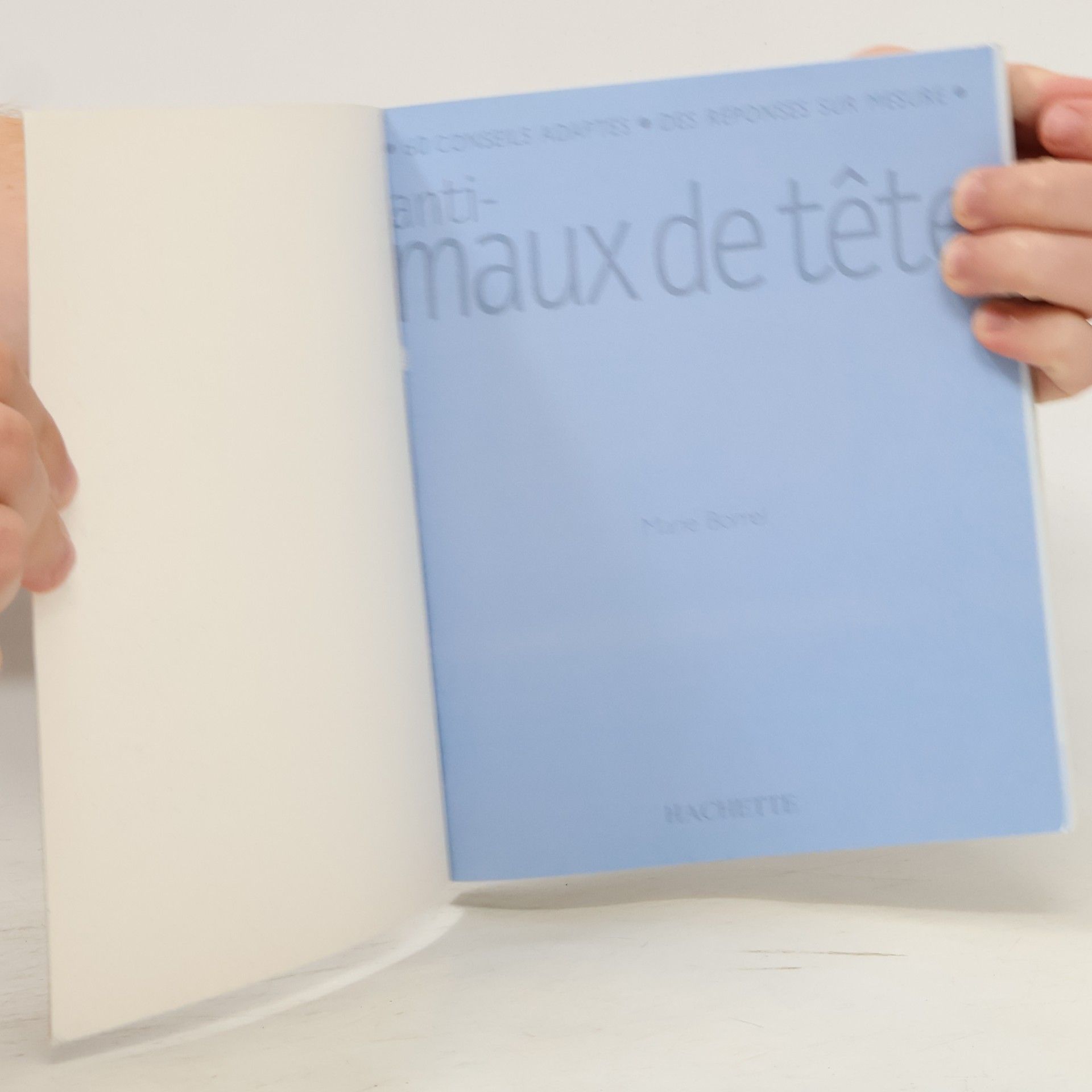 Marie Borrel Anti-maux de tête