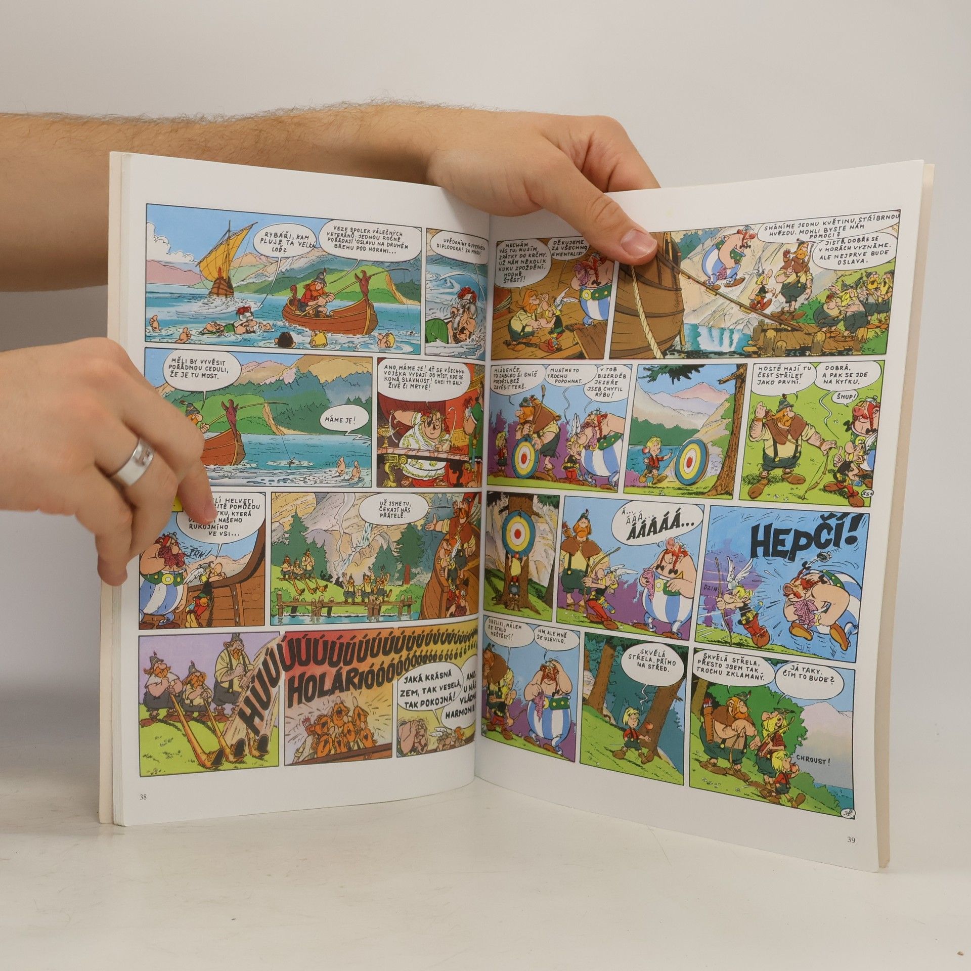 René Goscinny Asterix v Helvetii