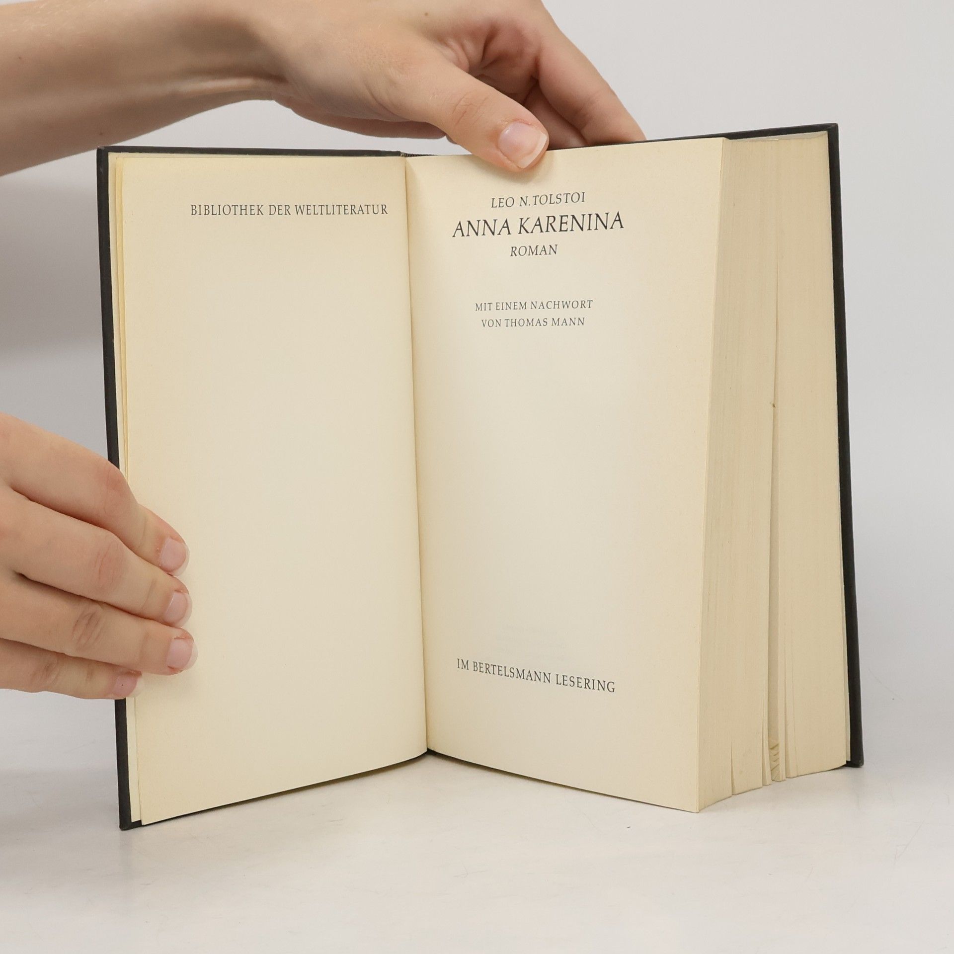 Lew Nikolajewitsch Tolstoi Anna Karenina