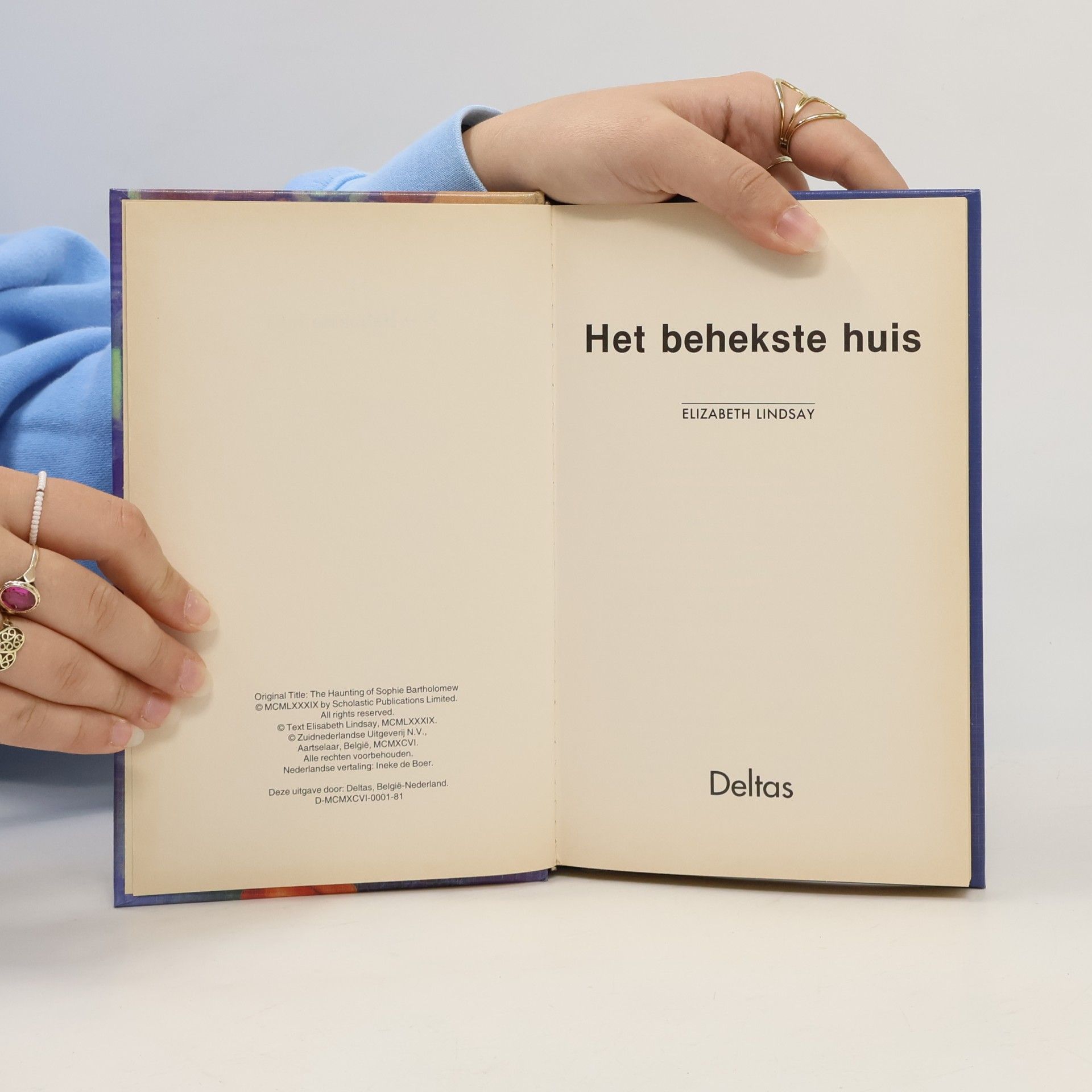 Elizabeth Lindsay Deltas griezelbibliotheek - 2: Het behekste huis