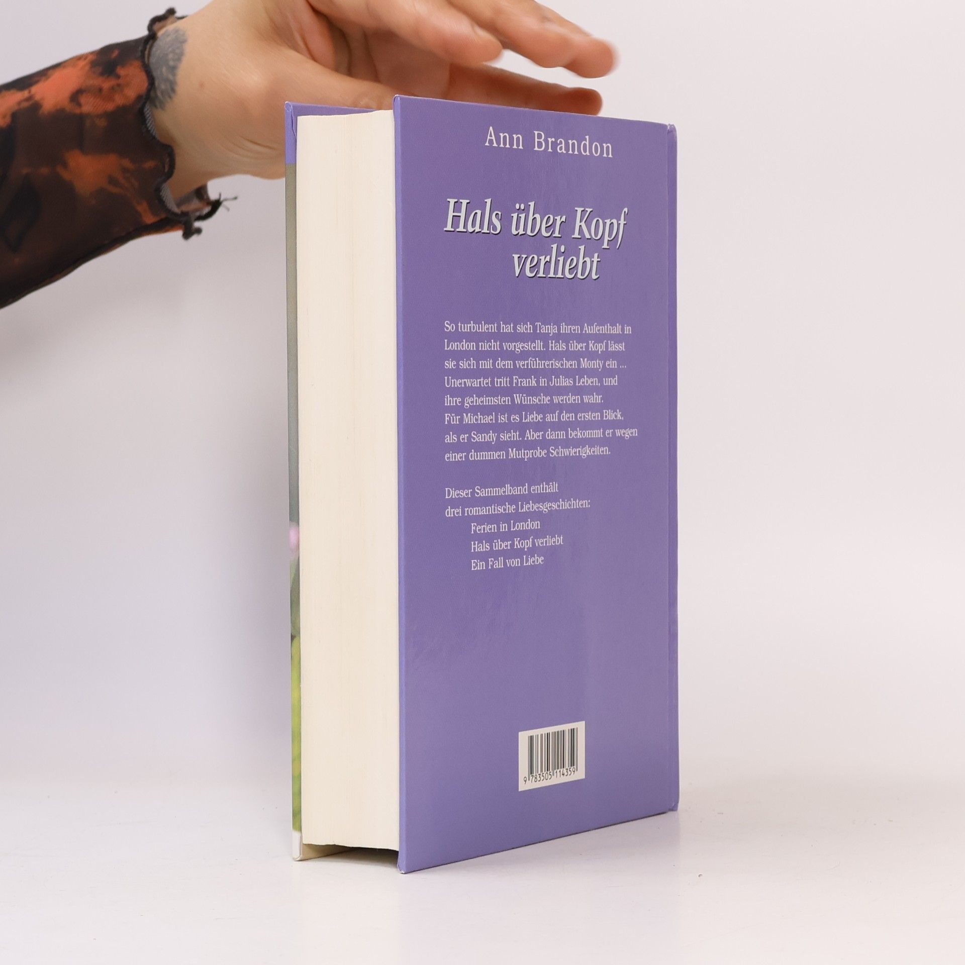 Ann Brandon Hals über Kopf verliebt. Ferien in London; Zeit für Gefühle; Ein Fall von Liebe. Sammelbd.