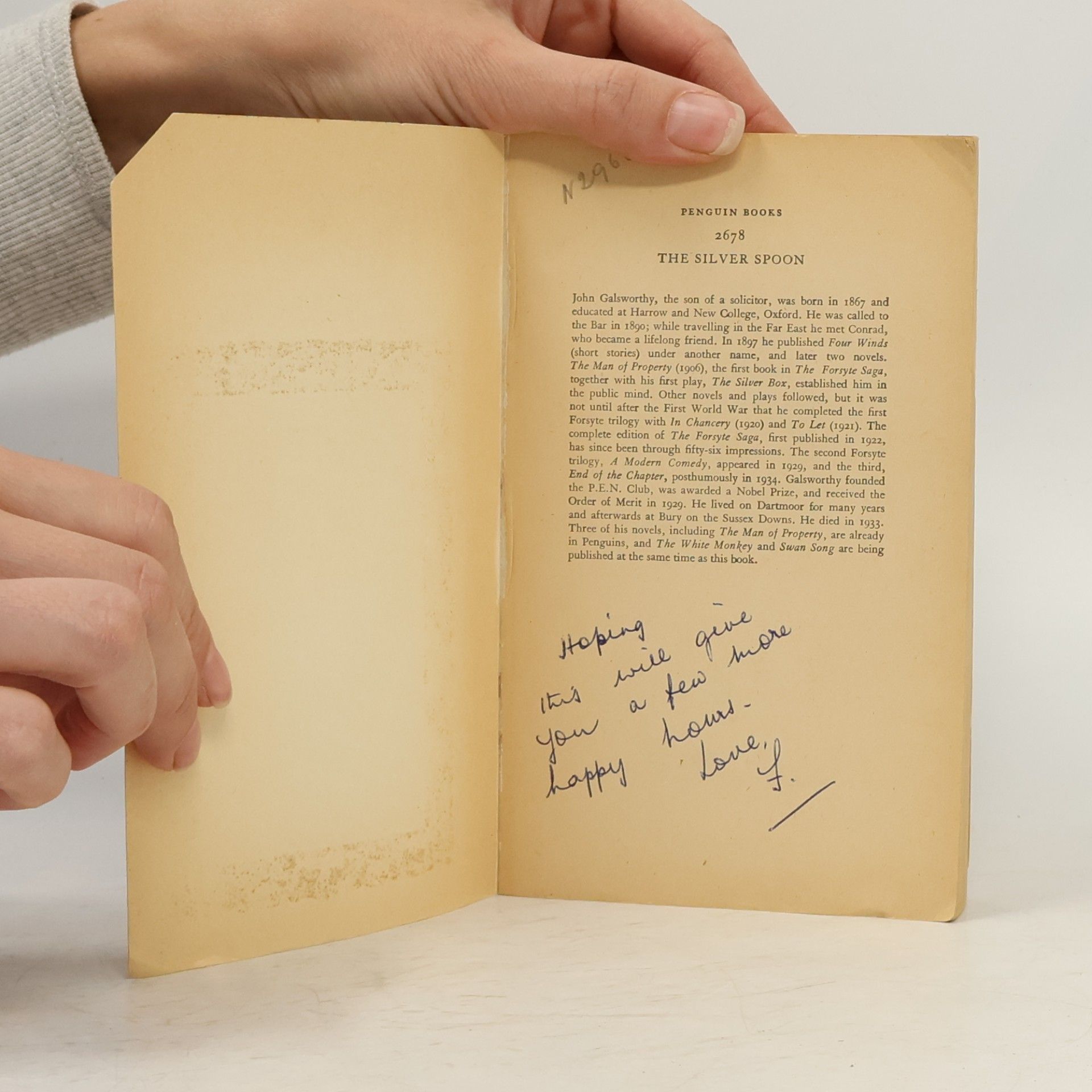 John Galsworthy The Silver Spoon