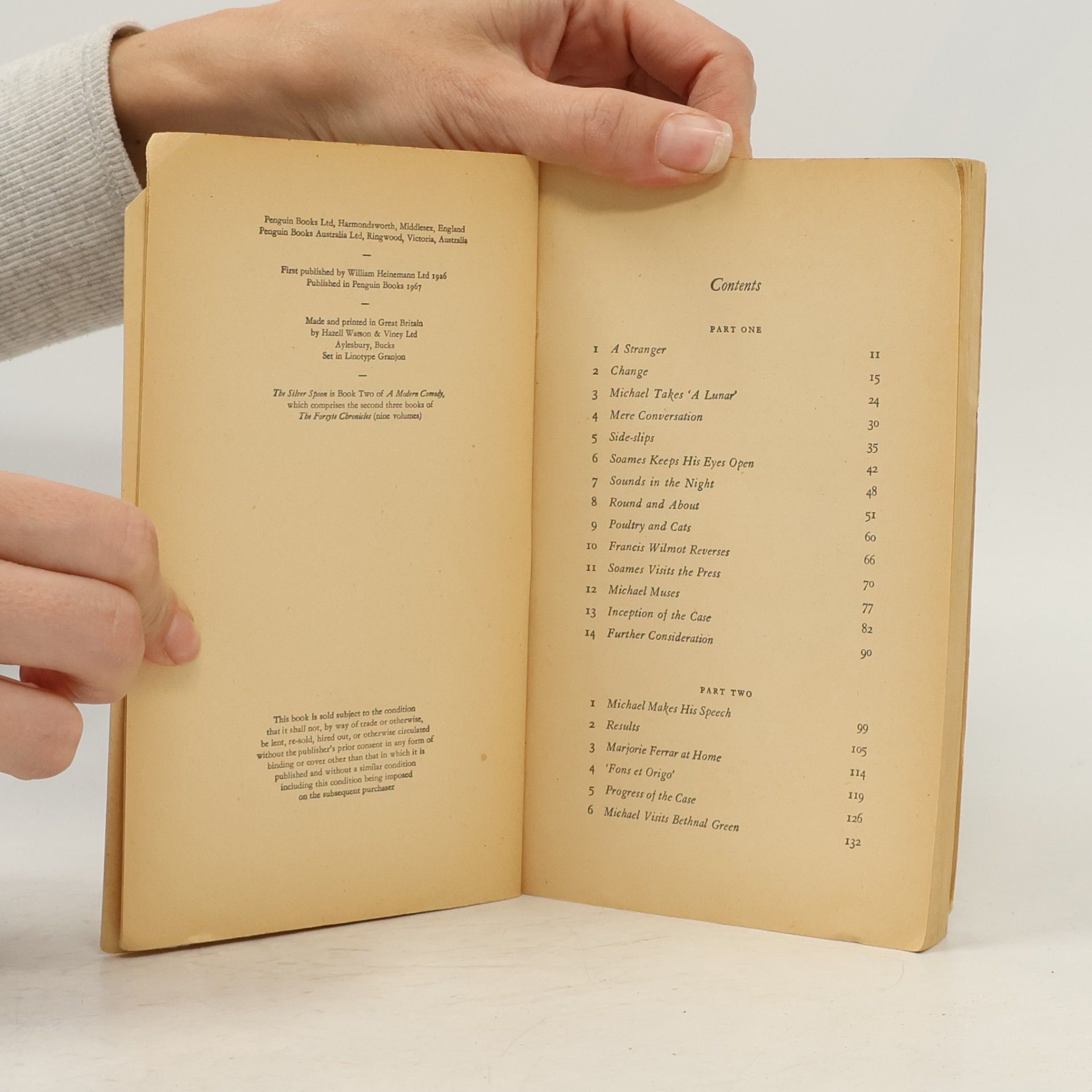 John Galsworthy The Silver Spoon