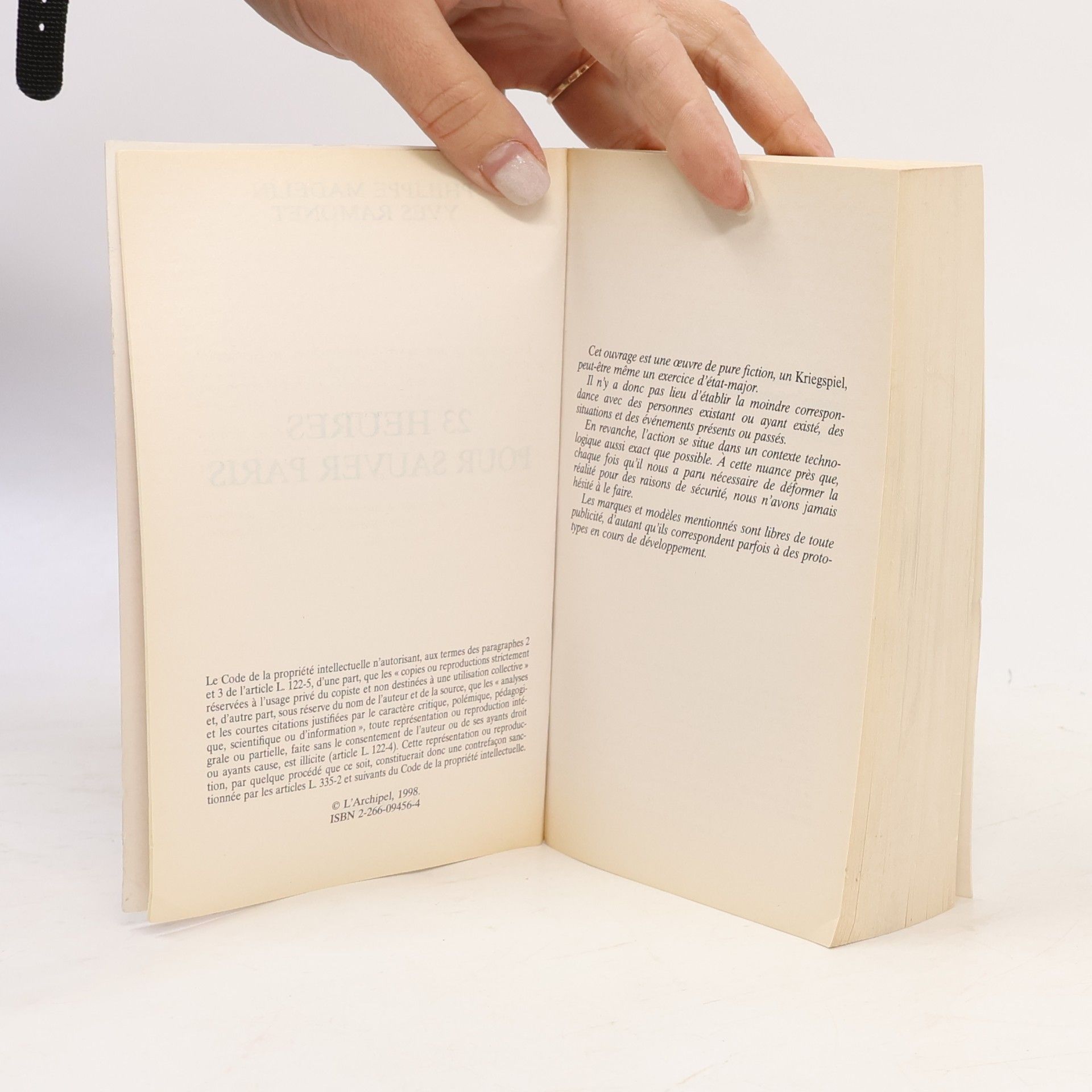 Philippe Madelin Pocket: 23 heures pour sauver Paris