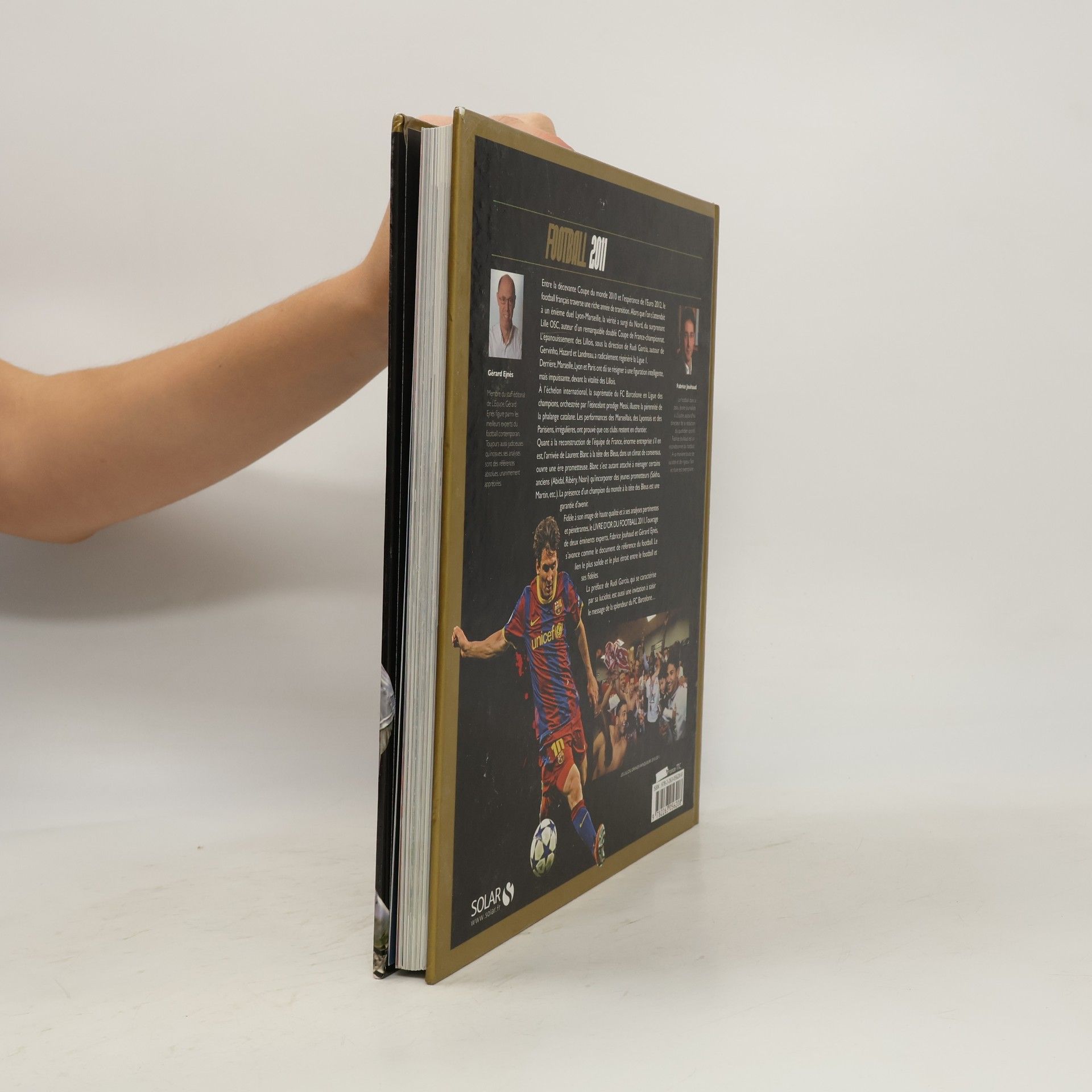 Fabrice Jouhaud Livre d'or du football 2011