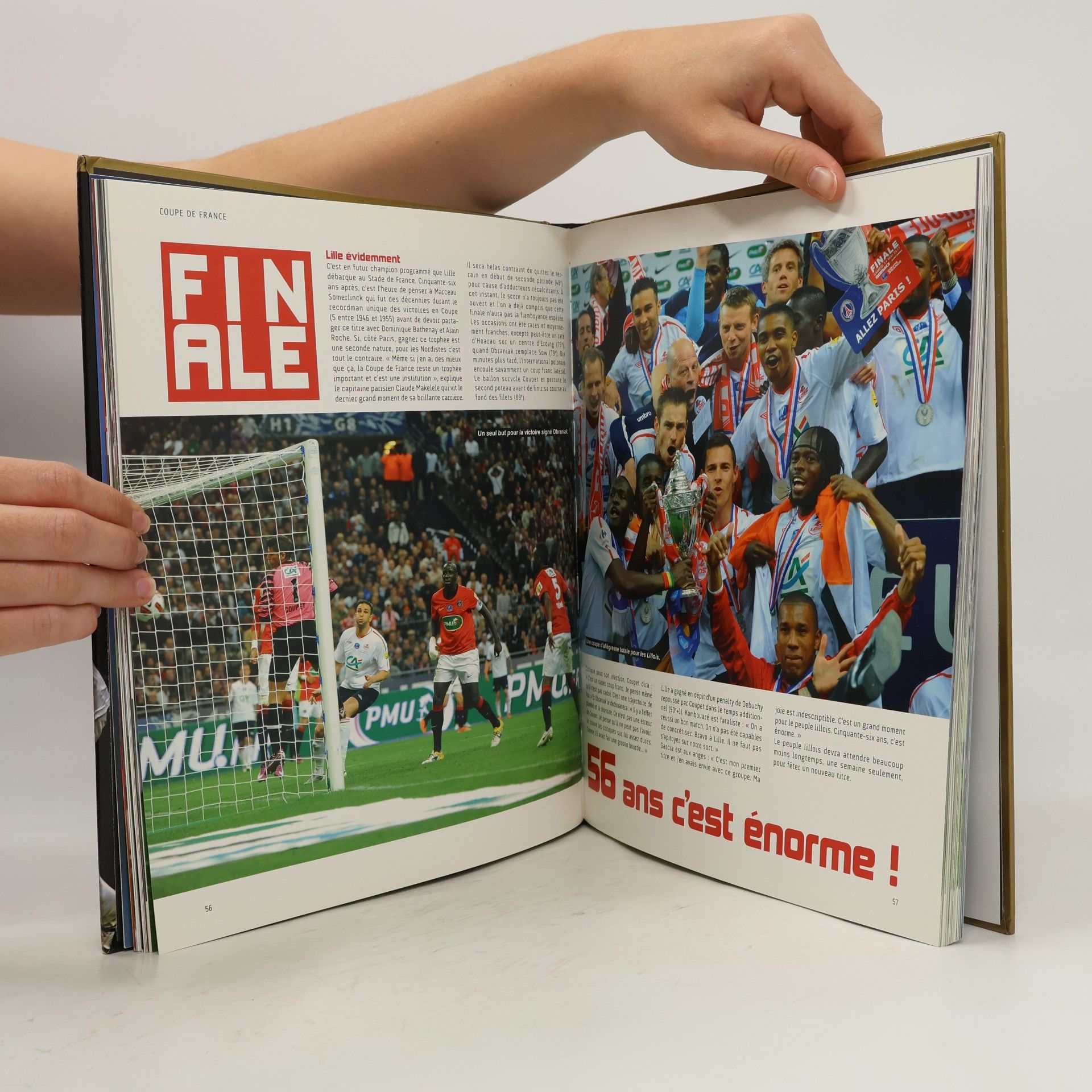 Fabrice Jouhaud Livre d'or du football 2011