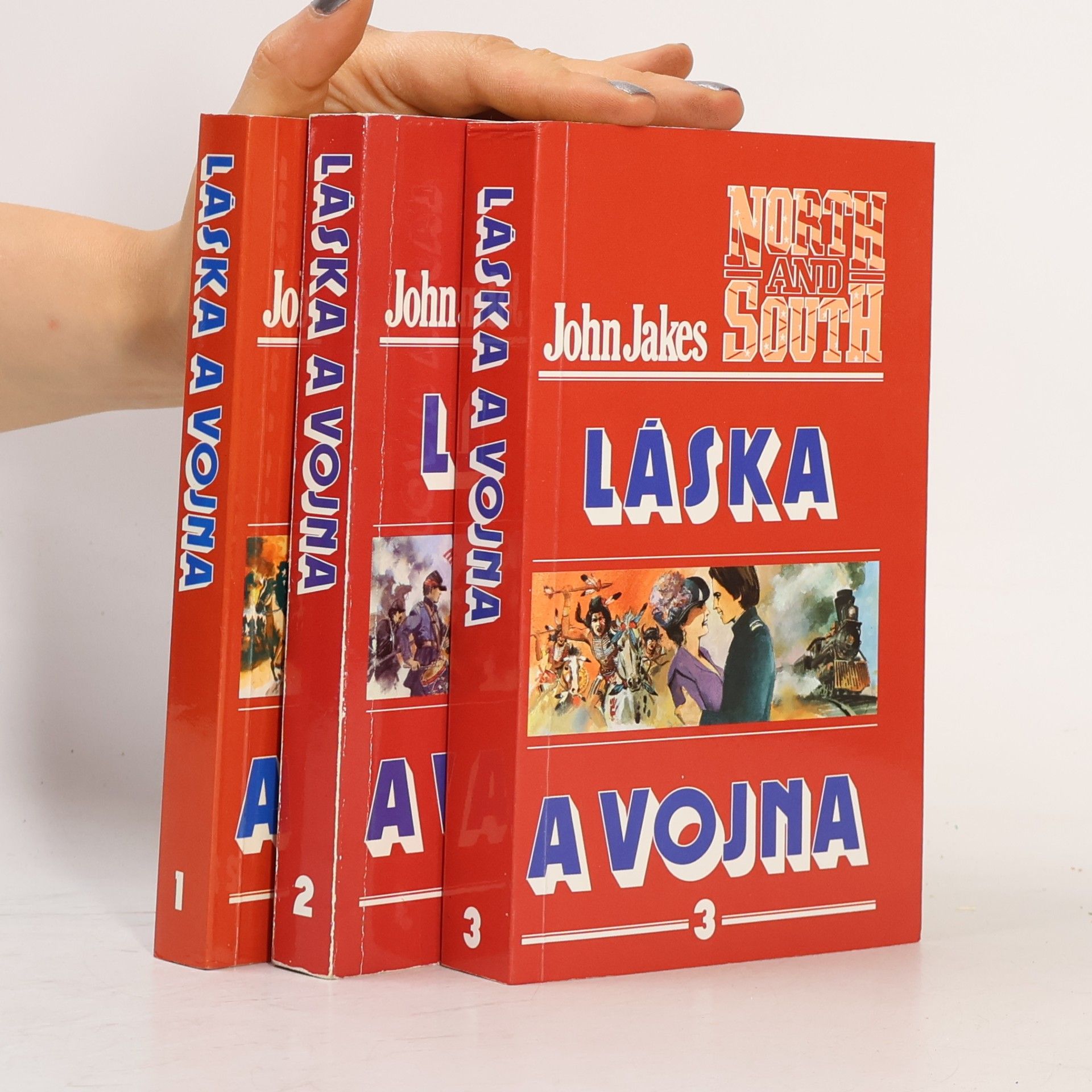 John Jakes Láska a vojna 1.-3. díl