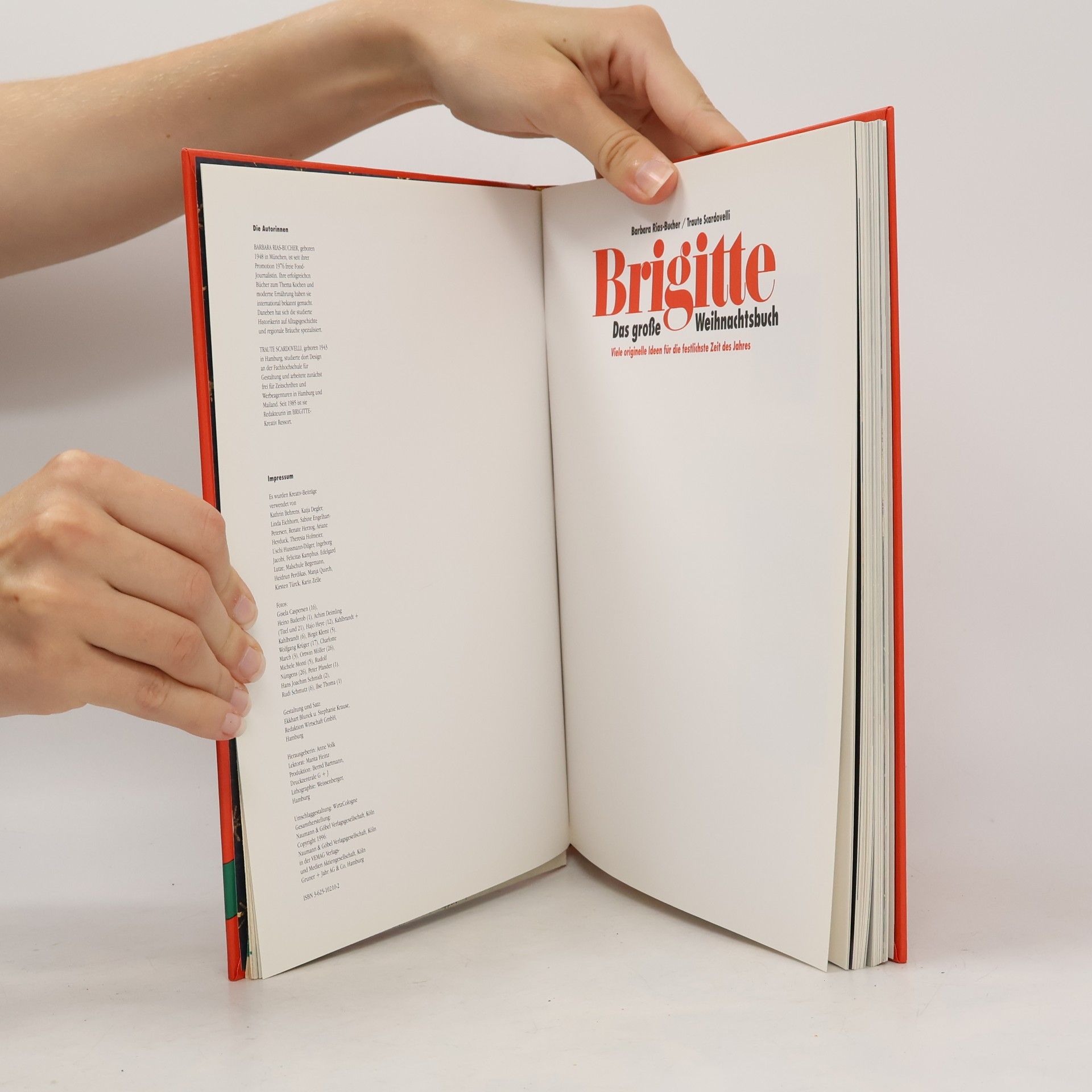 Barbara Rias-Bucher Brigitte, Das große Weihnachtsbuch