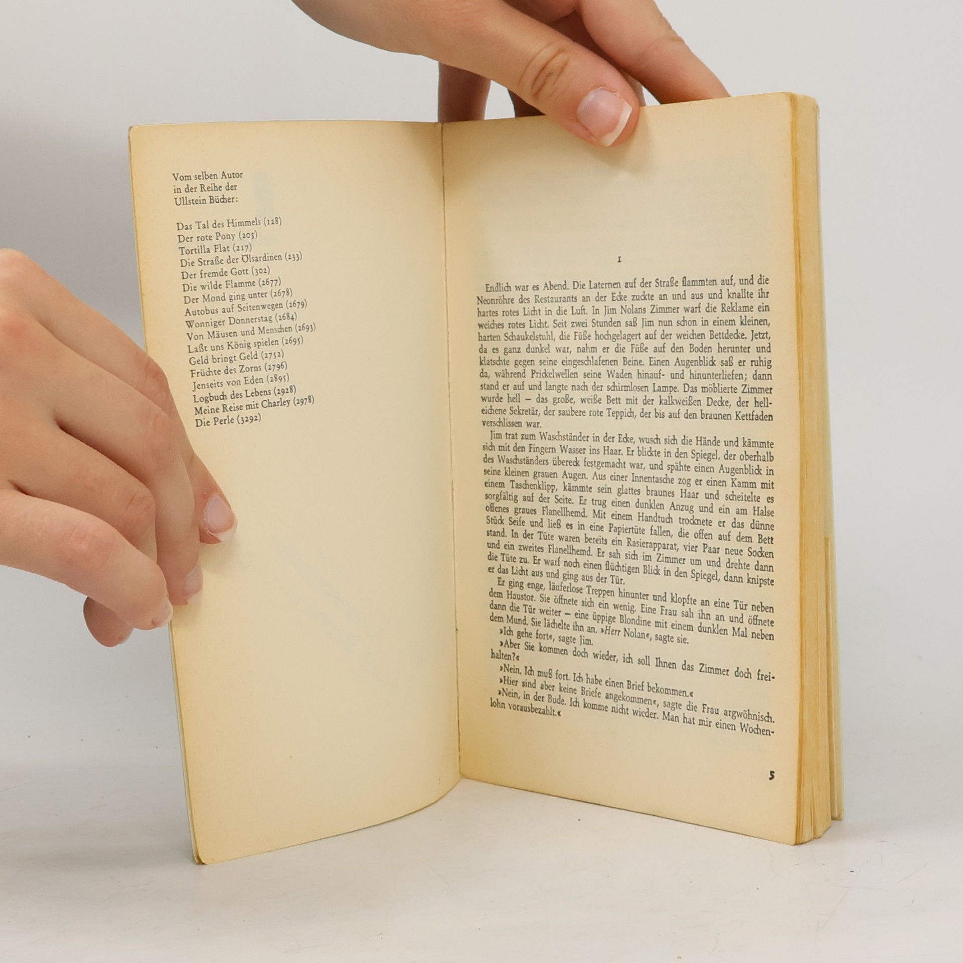 John Steinbeck Stürmische Ernte