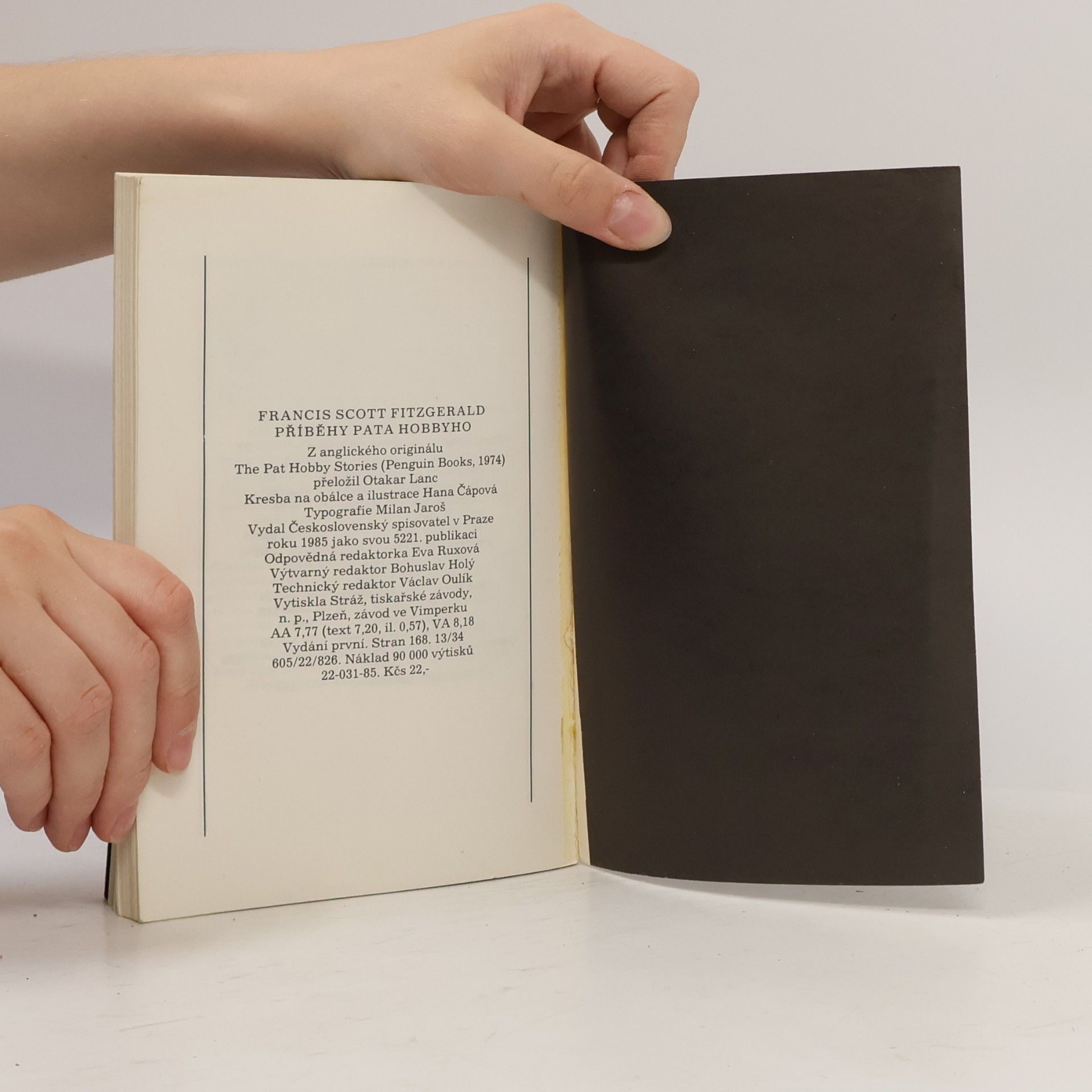F. Scott Fitzgerald Příběh Pata Hobbyho