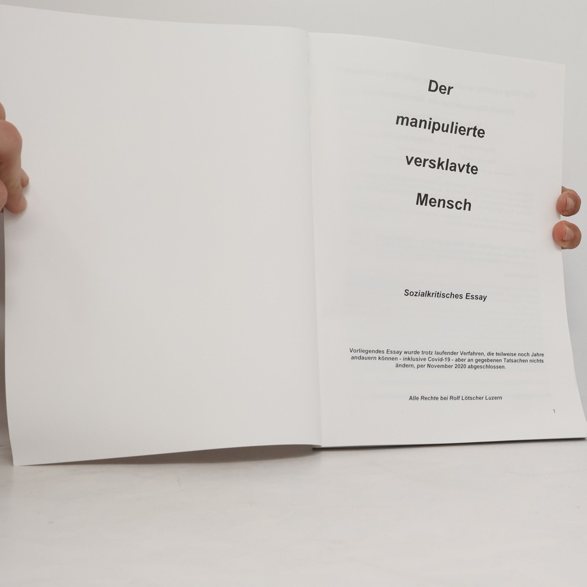 kolektiv Der manipulierte versklavte Mensch