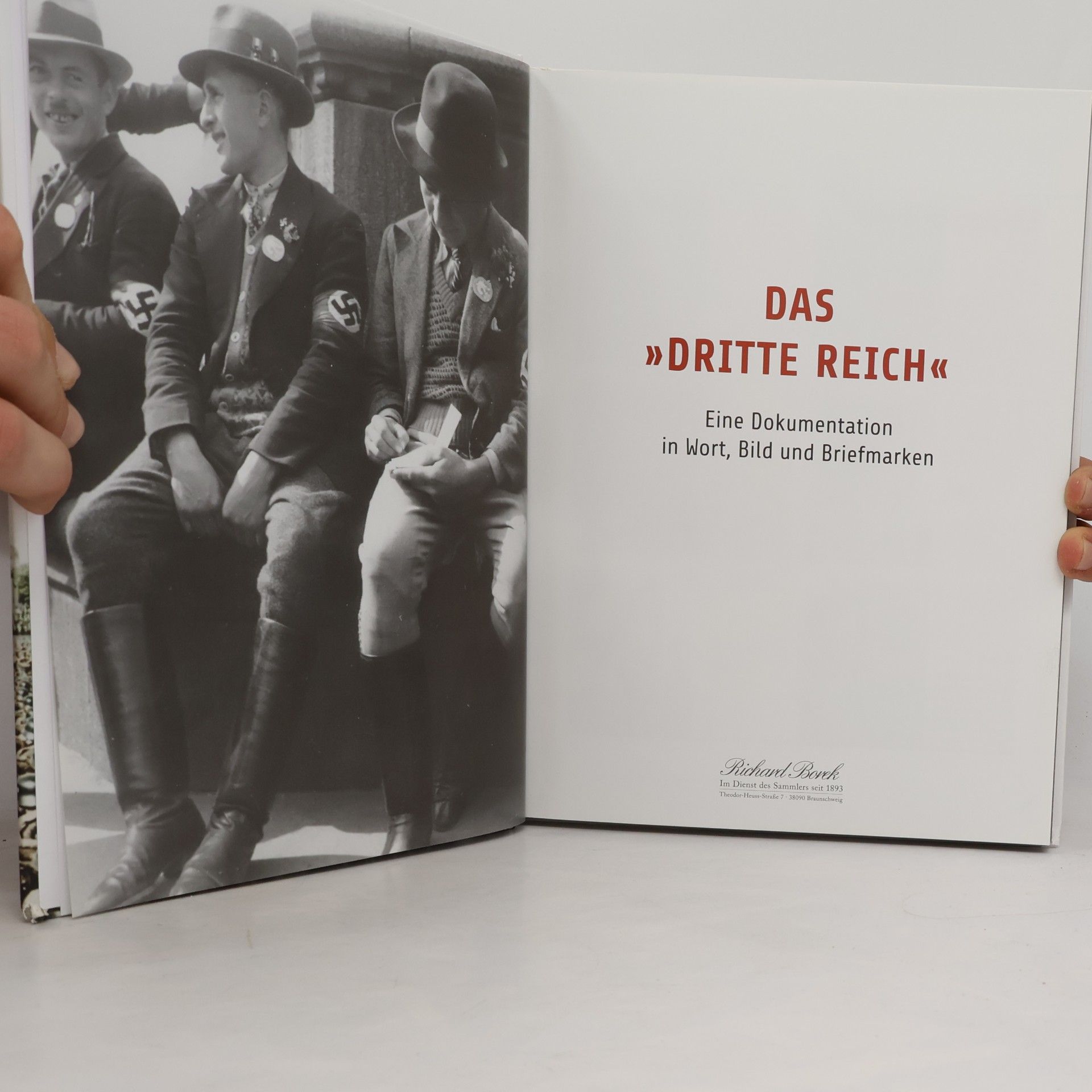 Kolektiv autorů Das Dritte Reich. Eine Dokumentation in Wort, Bild und Briefmarken