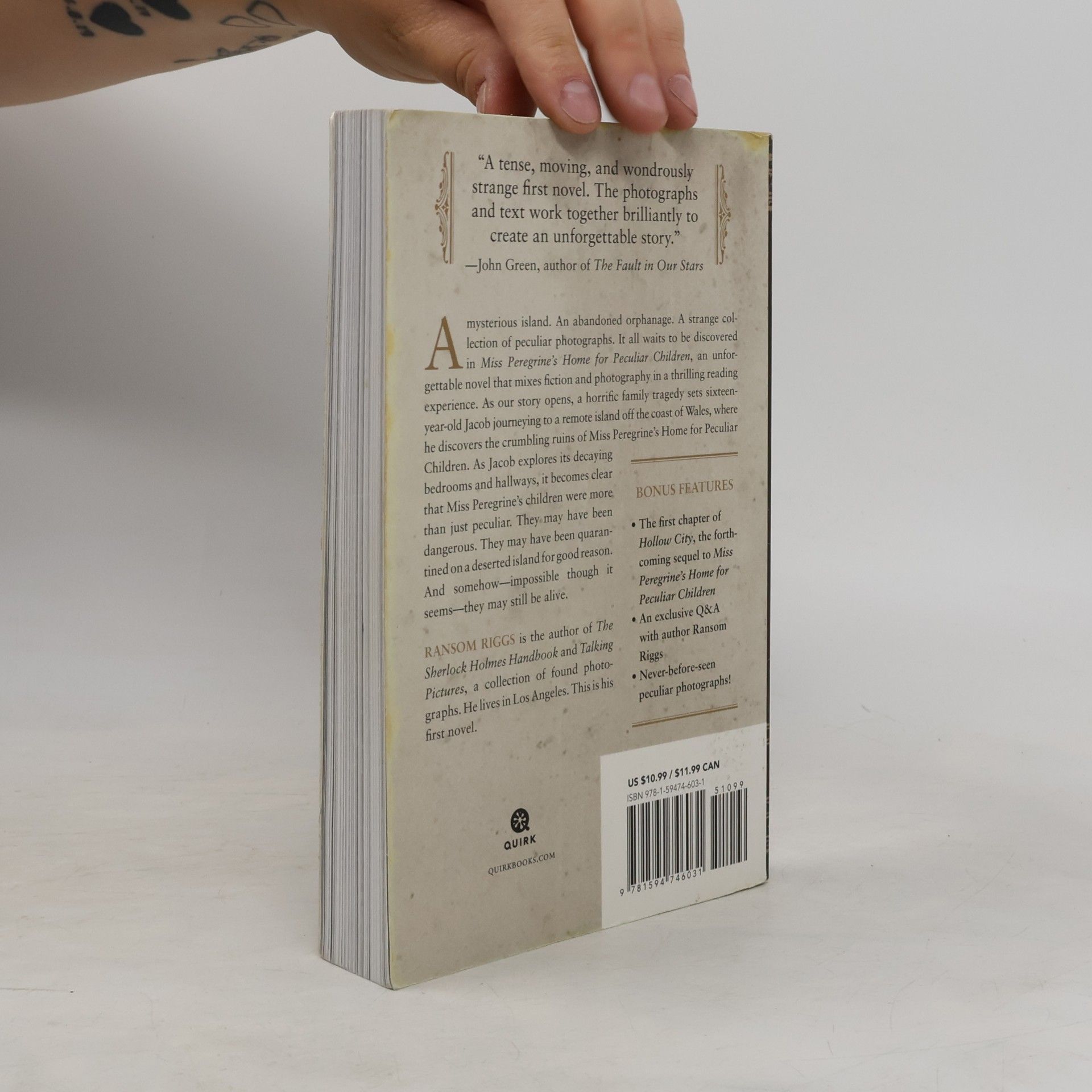 Ransom Riggs Miss Peregrine's Home for Peculiar Children