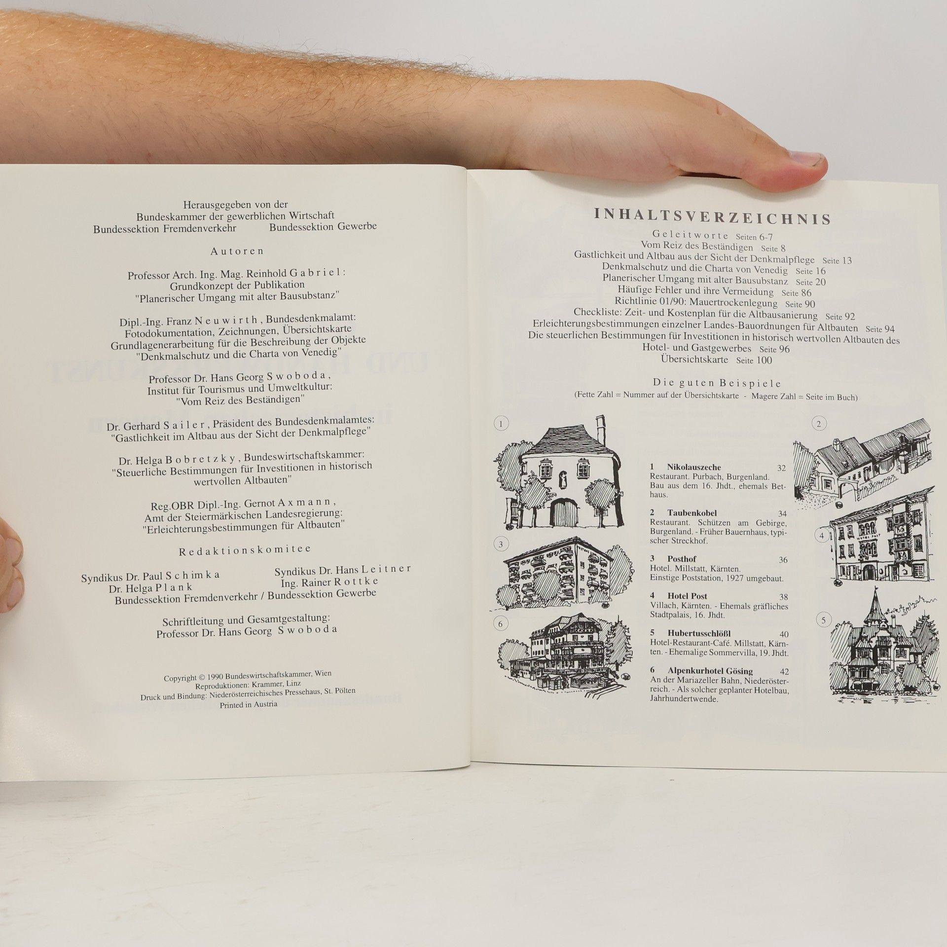 Reinhold Gabriel Gastlichkeit und Handwerkskunst in historischen Mauern