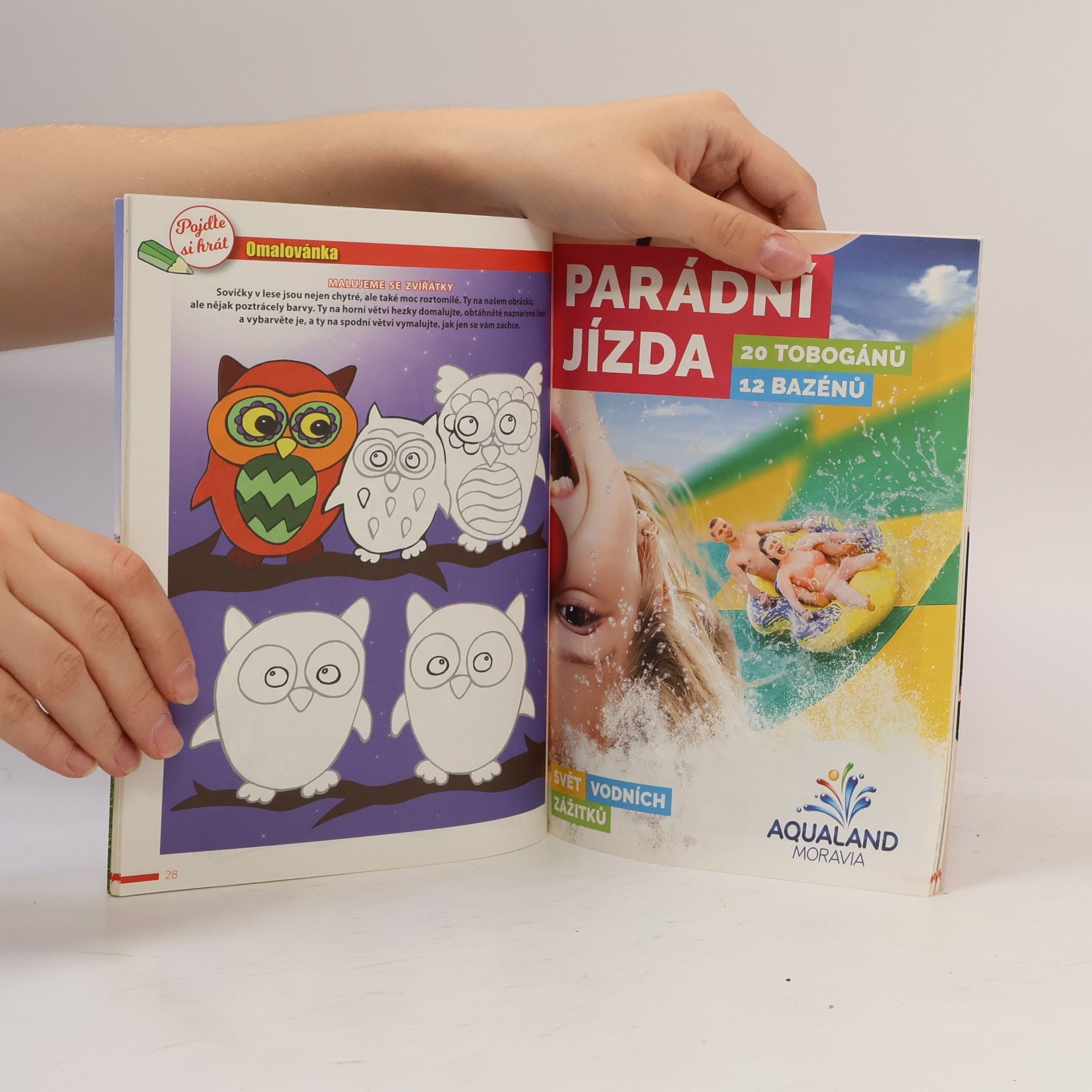 kolektiv Pro děti Omalovánky, doplňovačky, hádanky, hry