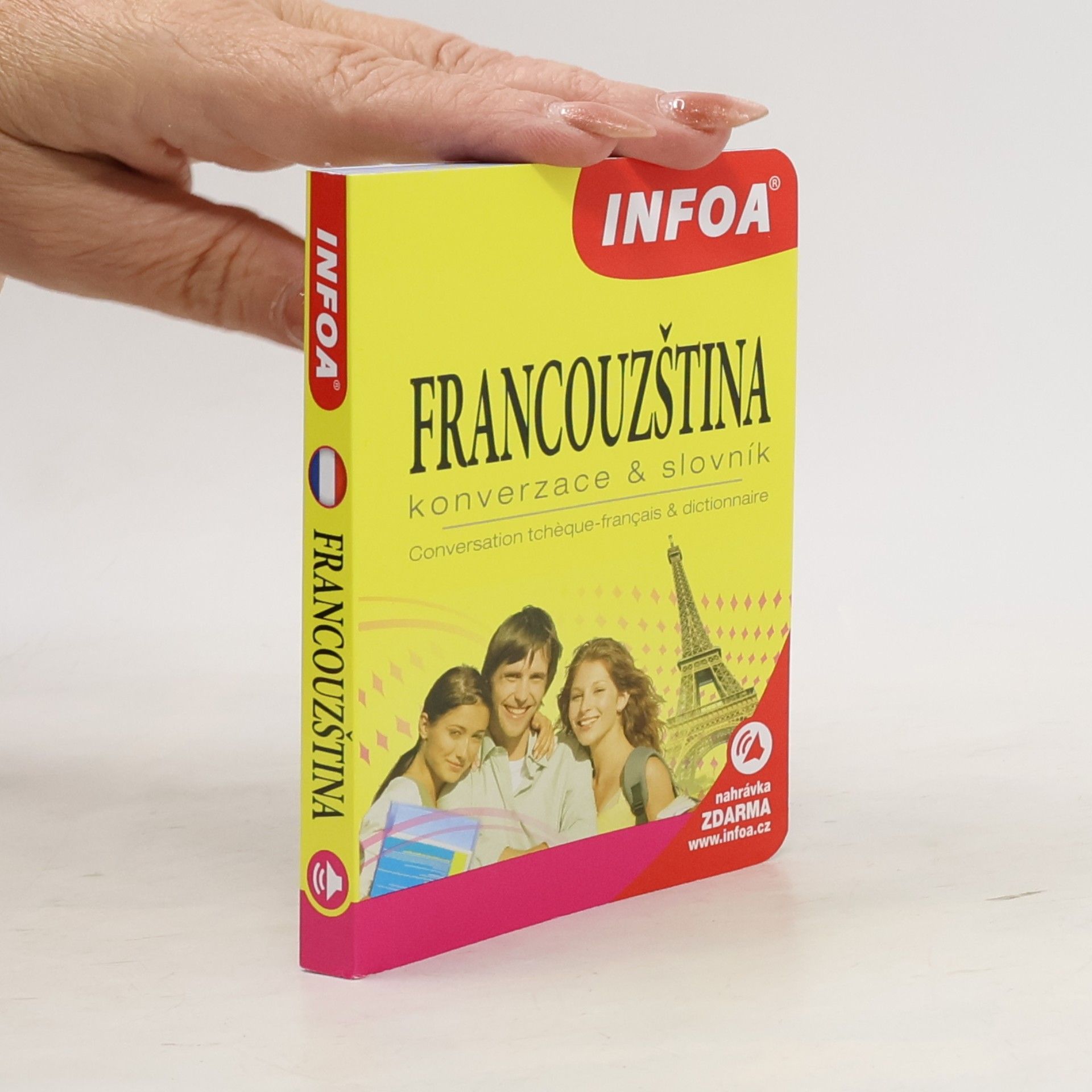 Francouzština. Konverzace & slovník. Conversation tchéco-française & dictionnaire