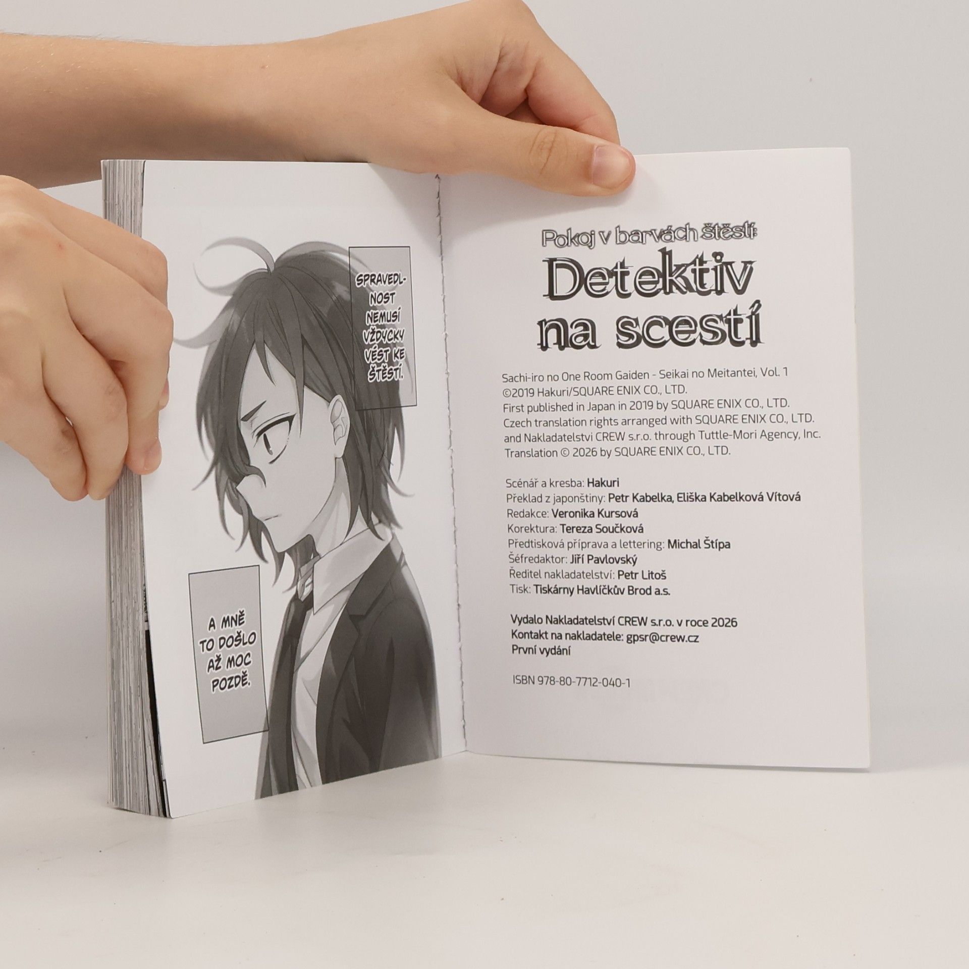 Hakuri Detektiv na scestí 1