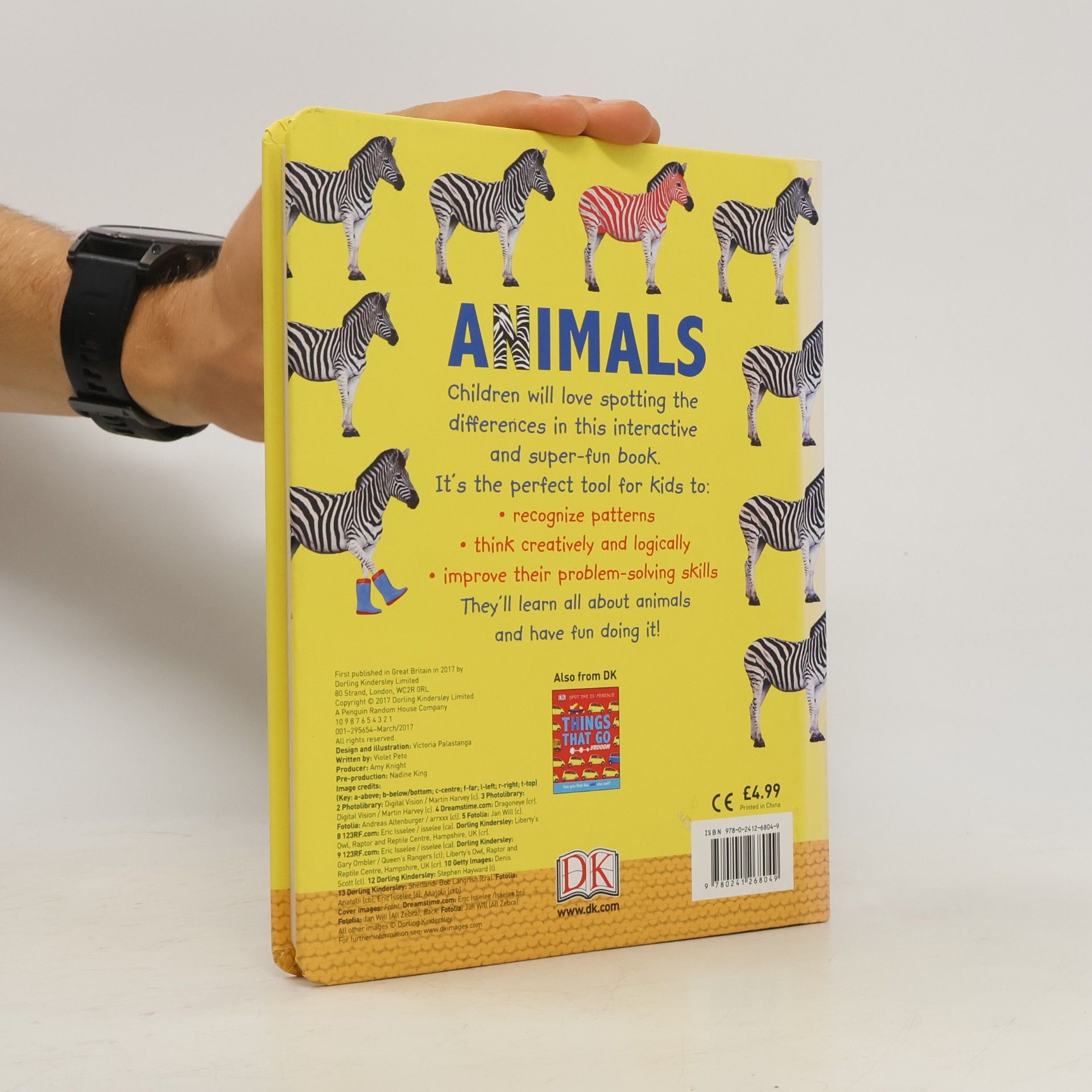 DK Publishing Spot the Difference Animals