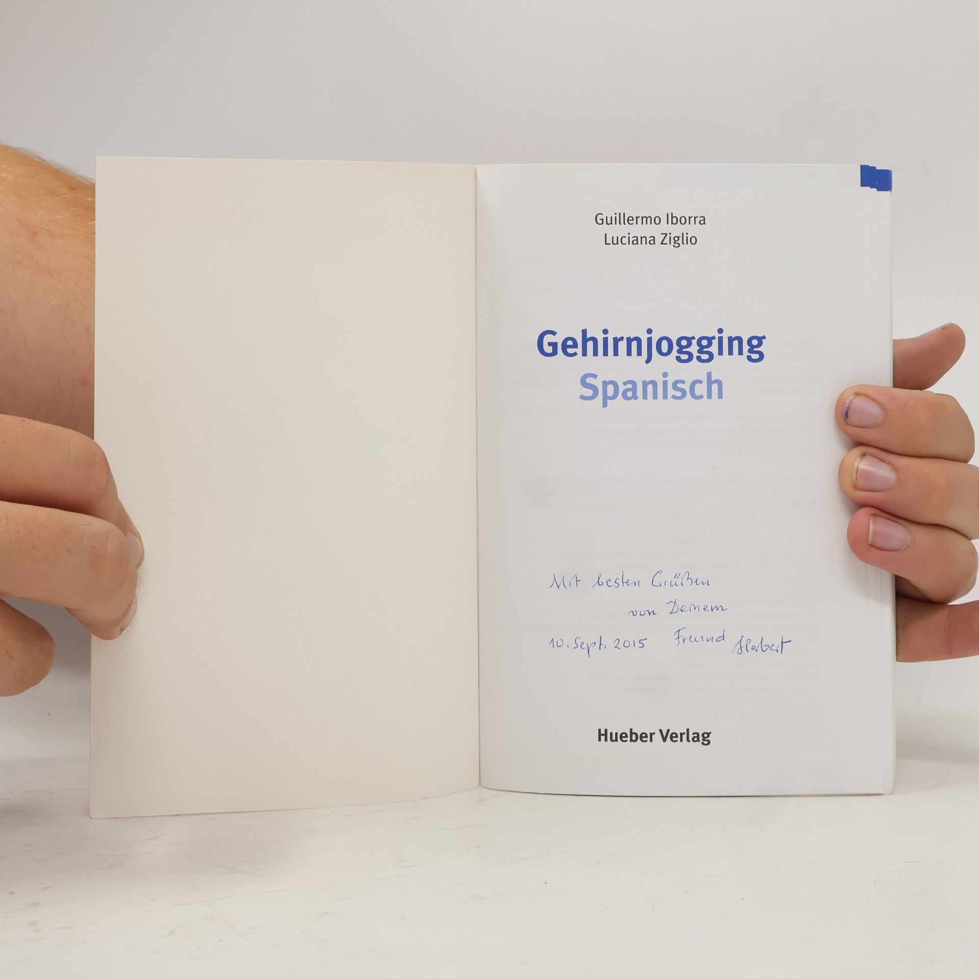 Guillermo Iborra Gehirnjogging Spanisch