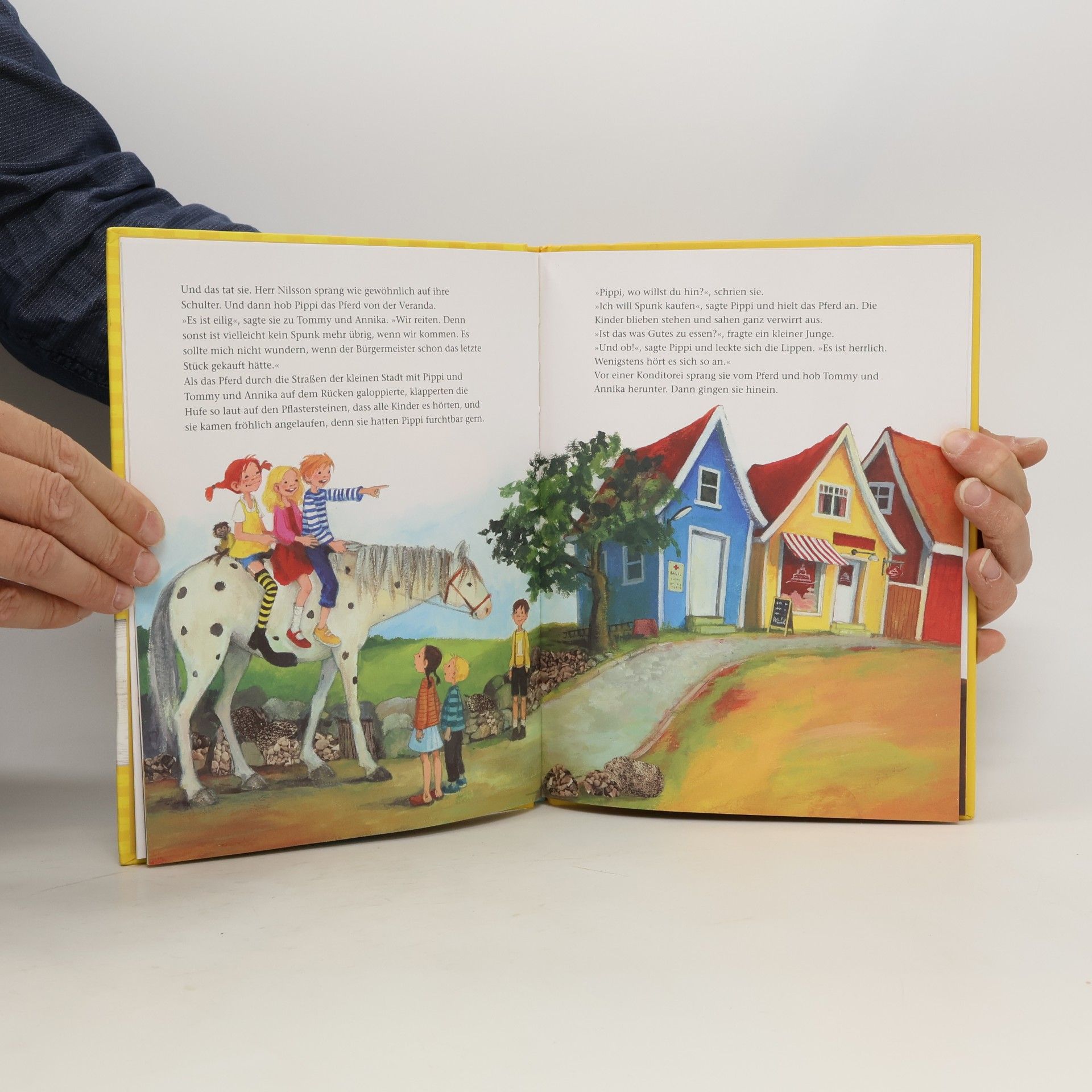 Astrid Lindgren Pippi findet einen Spunk