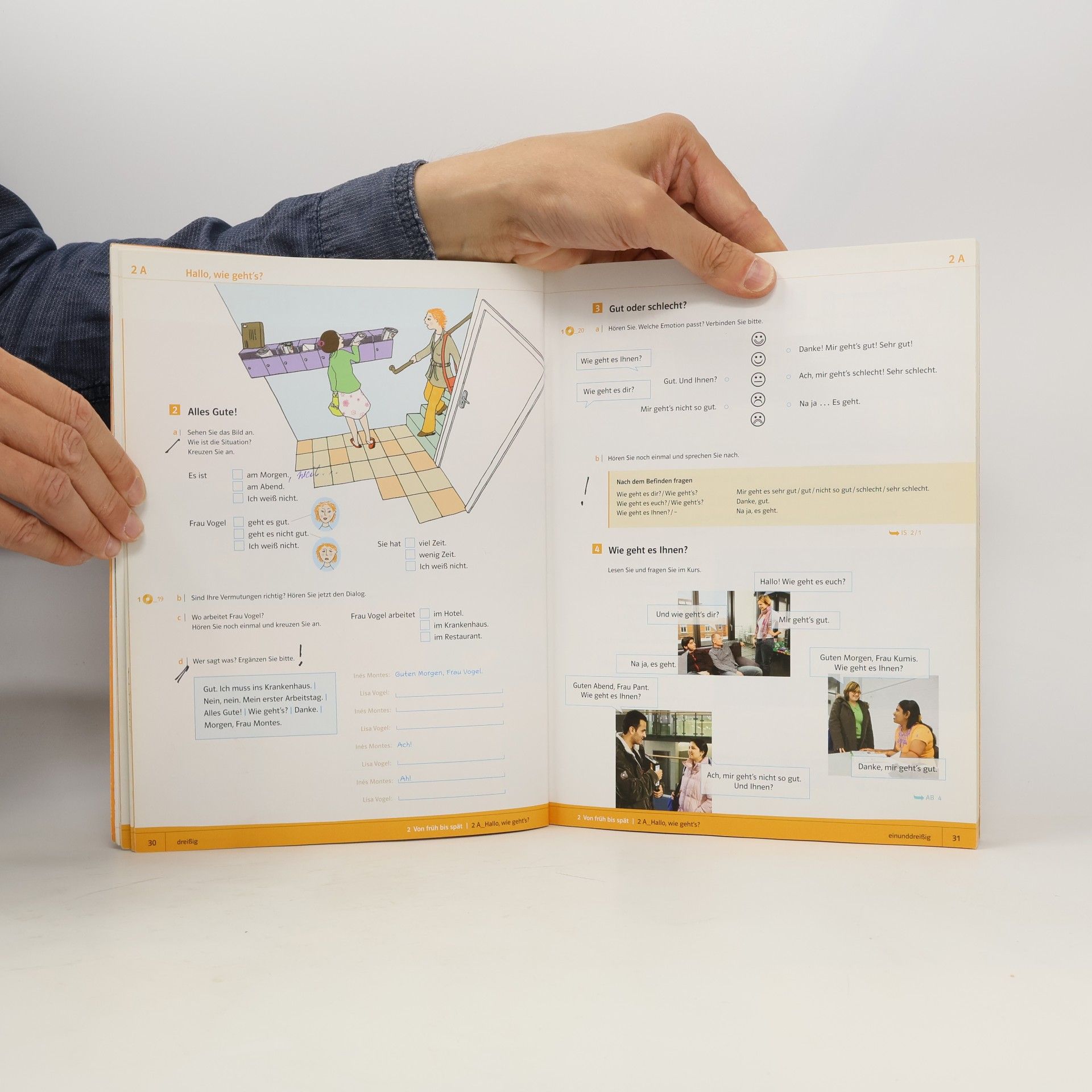 Lourdes RosElHosni Aussichten A1. Kursbuch mit 2 Audio-CDs