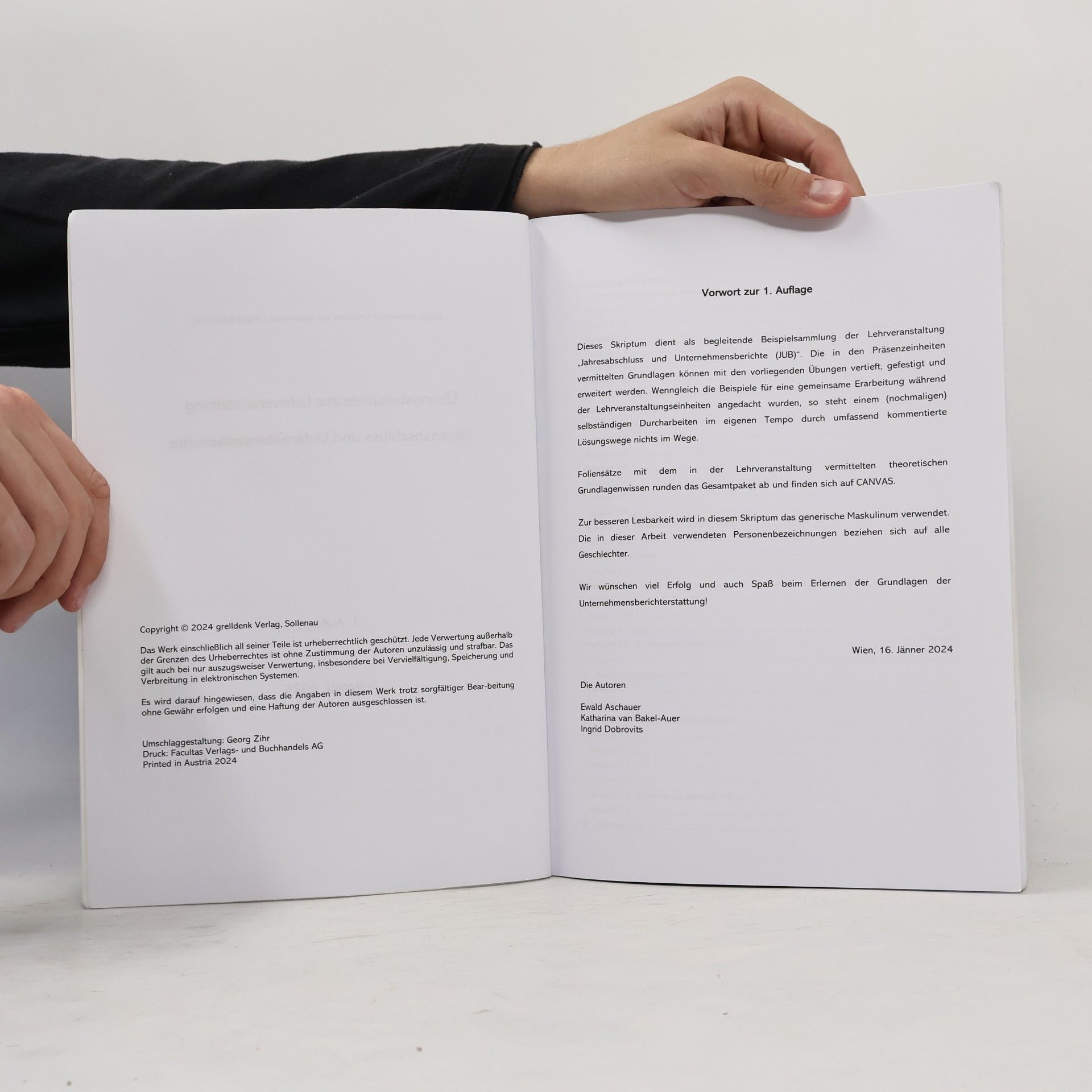 Various authors Jahresabschluss und Unternehmensberichte
