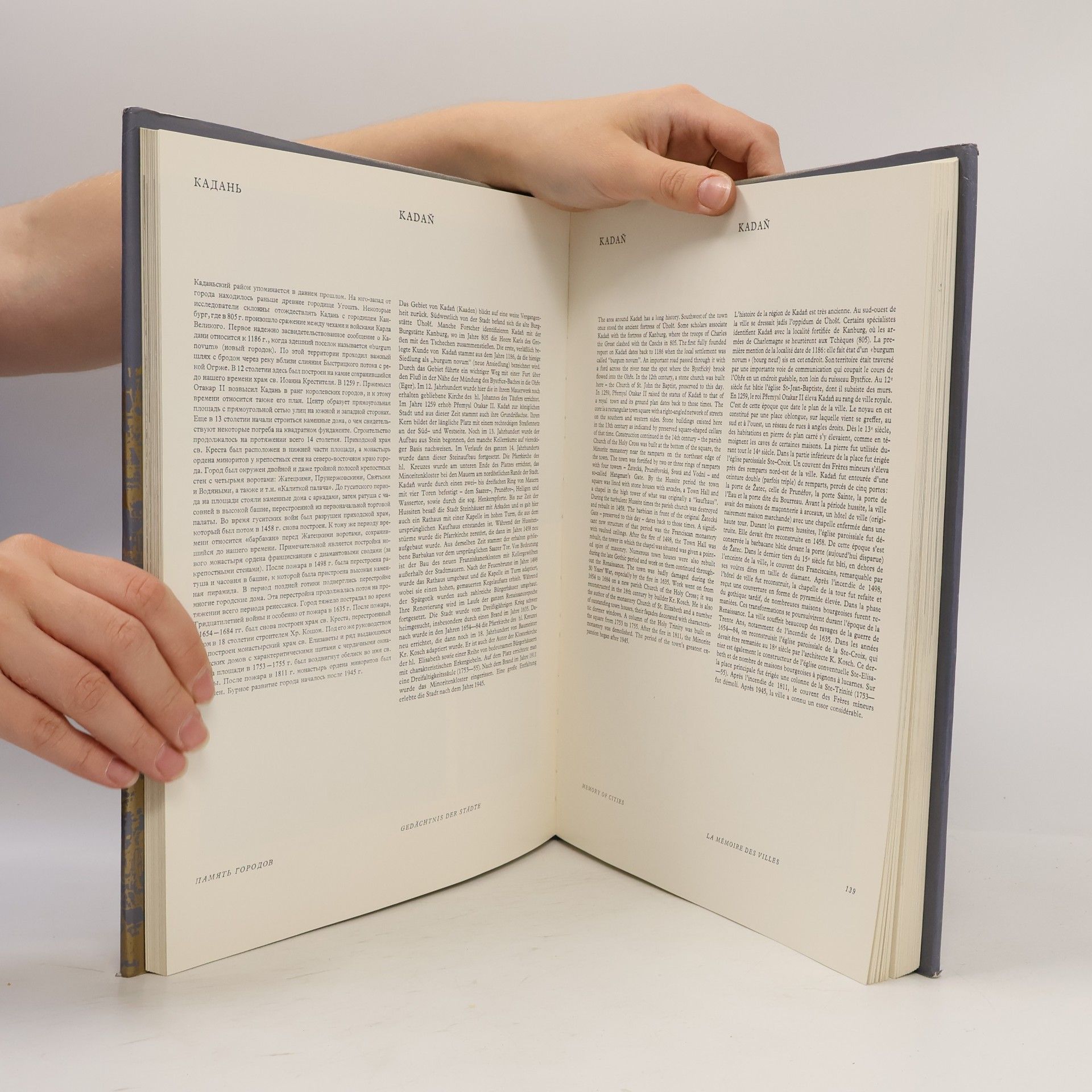 Various authors Paměť měst