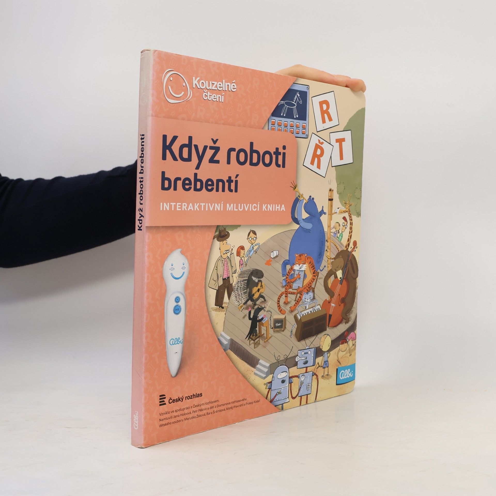 Když roboti brebentí. Interaktivní mluvicí kniha