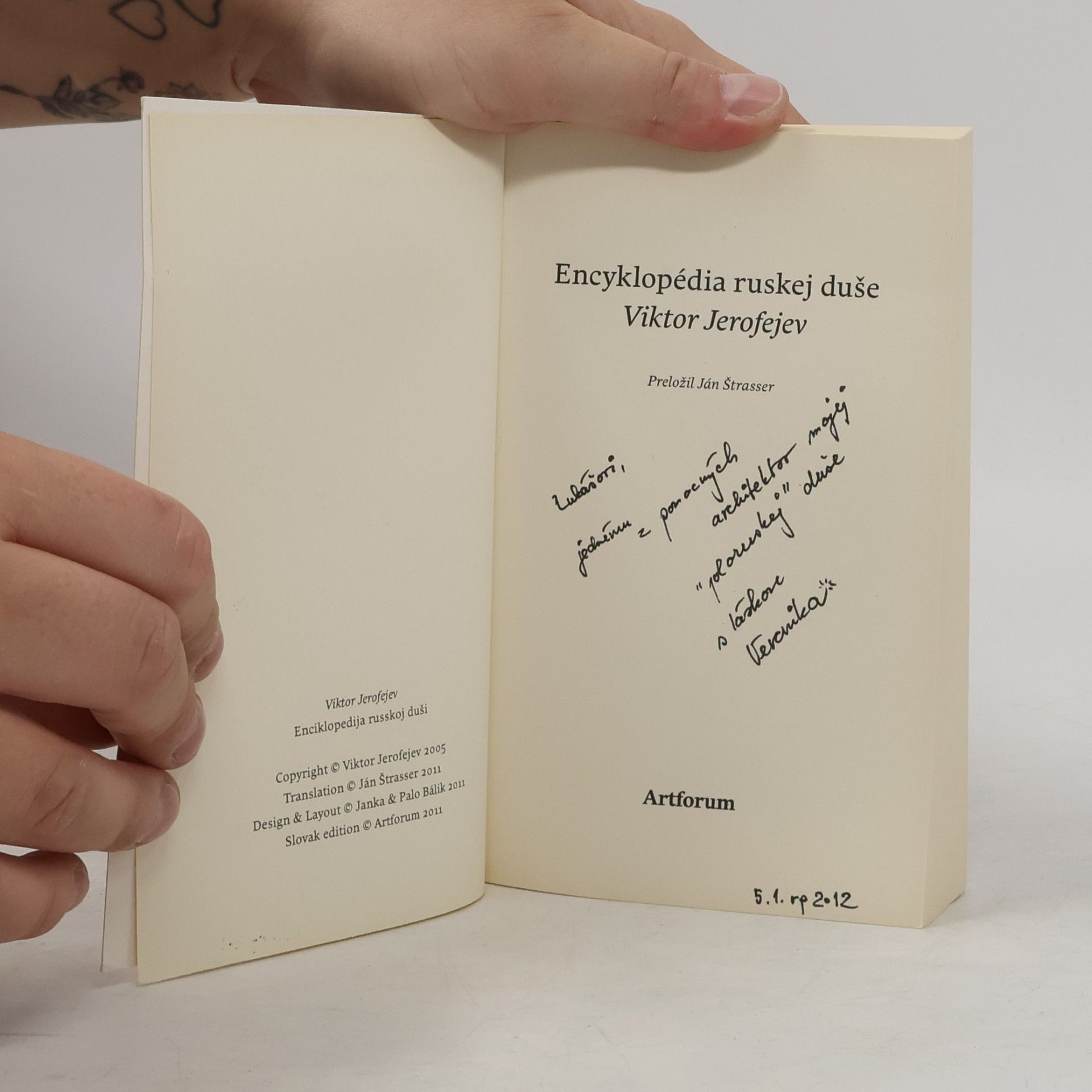 Viktor Vladimirovič Jerofejev Encyklopédia ruskej duše