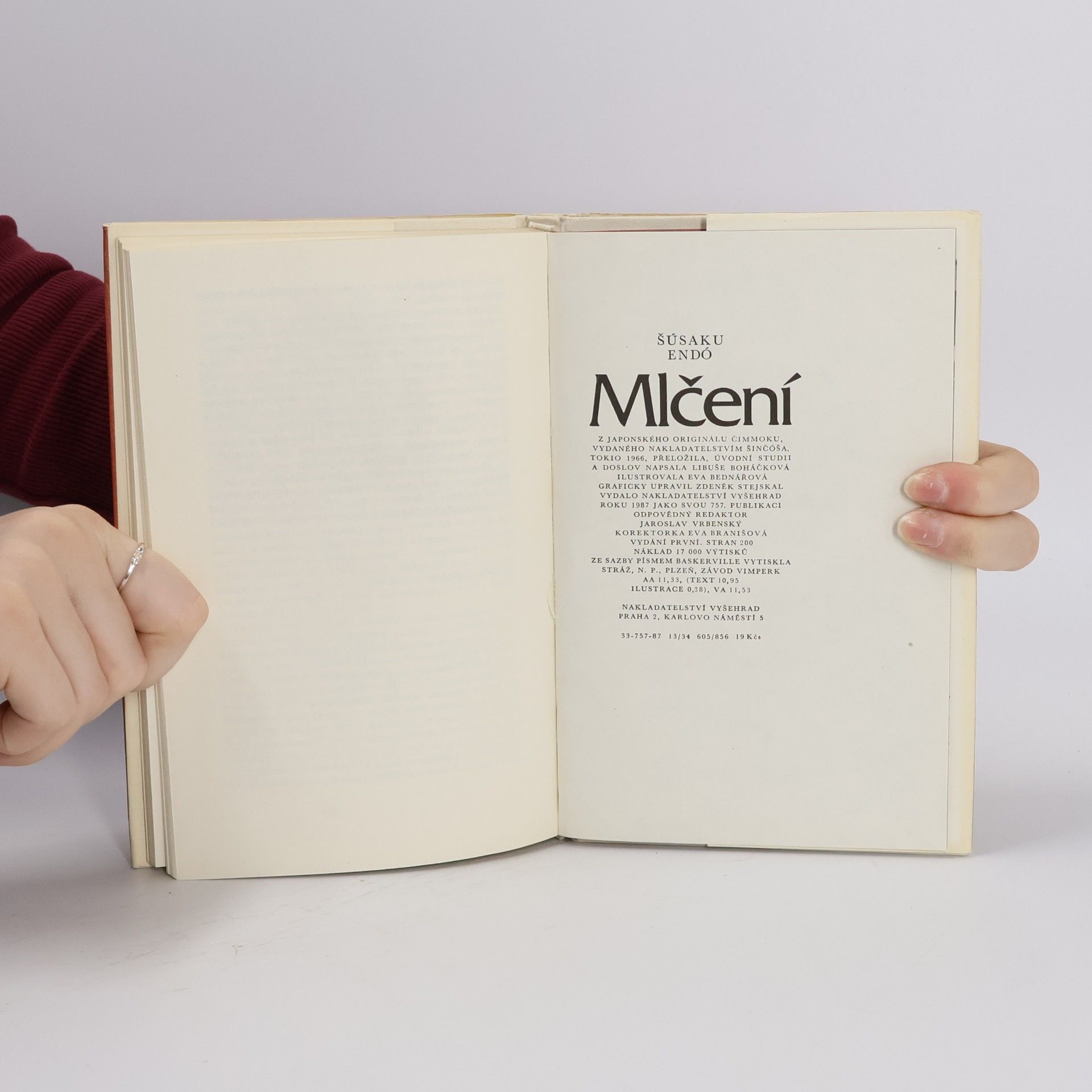 Shūsaku Endō Mlčení