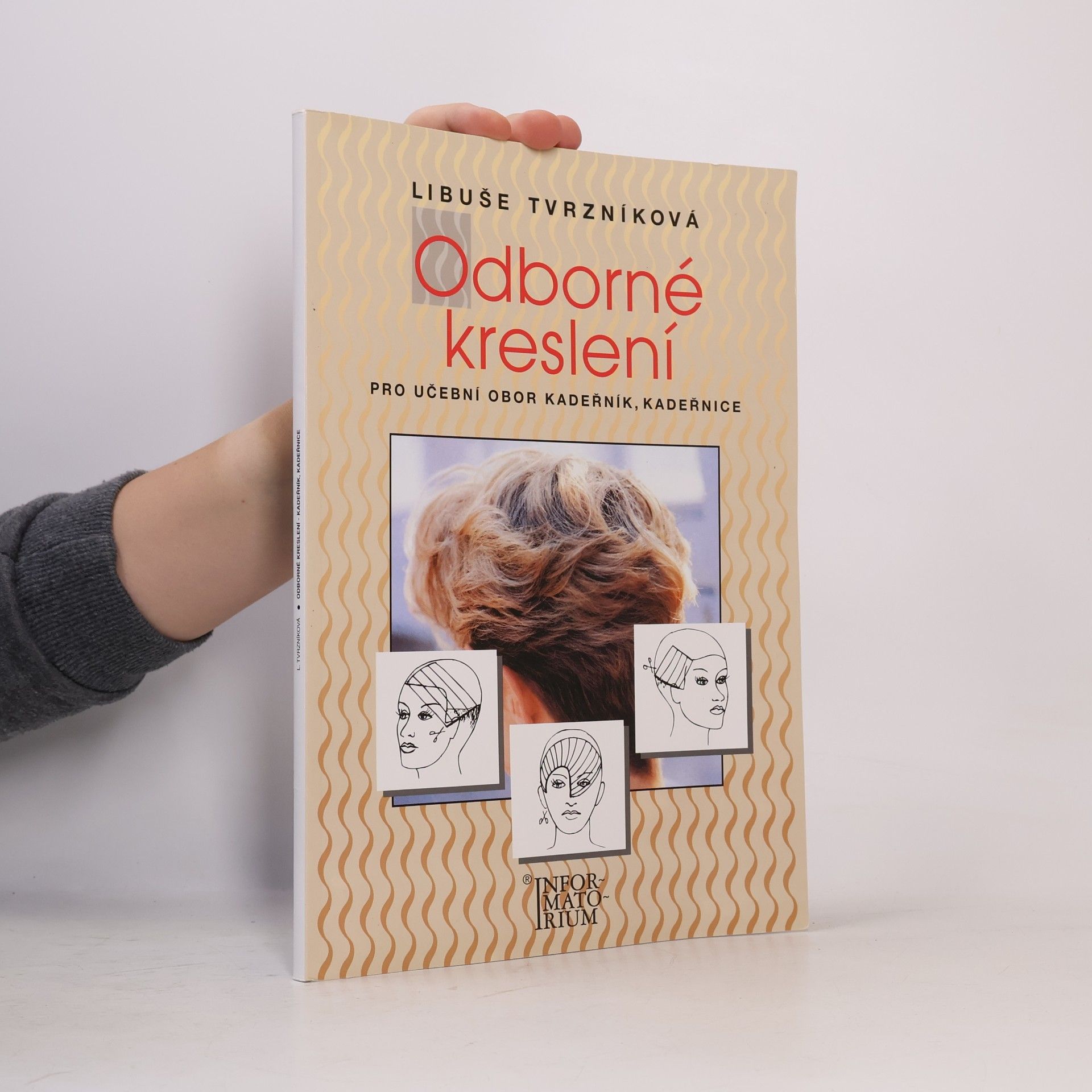 Libuše Tvrzníková Odborné kreslení pro učební obor Kadeřník, Kadeřnice