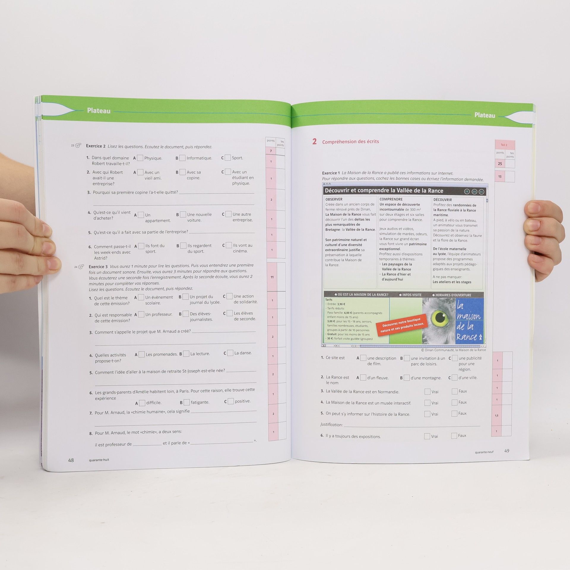 KLETT Cahier d'activités m. Audio-MP3-CD, Video-DVD und Übungssoftware-CD (Klasse 10)