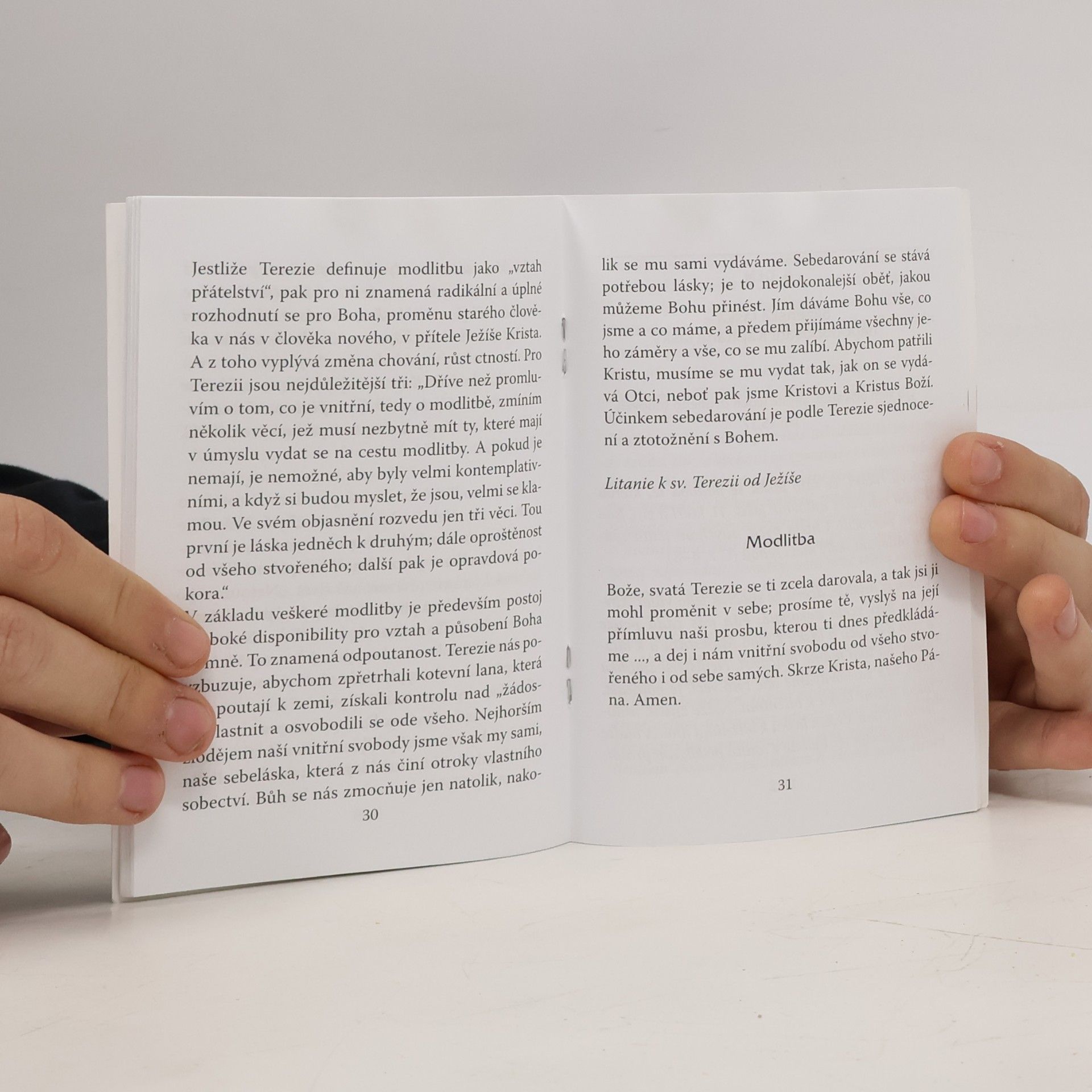 Milada Jiřina Burgerová Novéna ke svaté Terezii od Ježíše