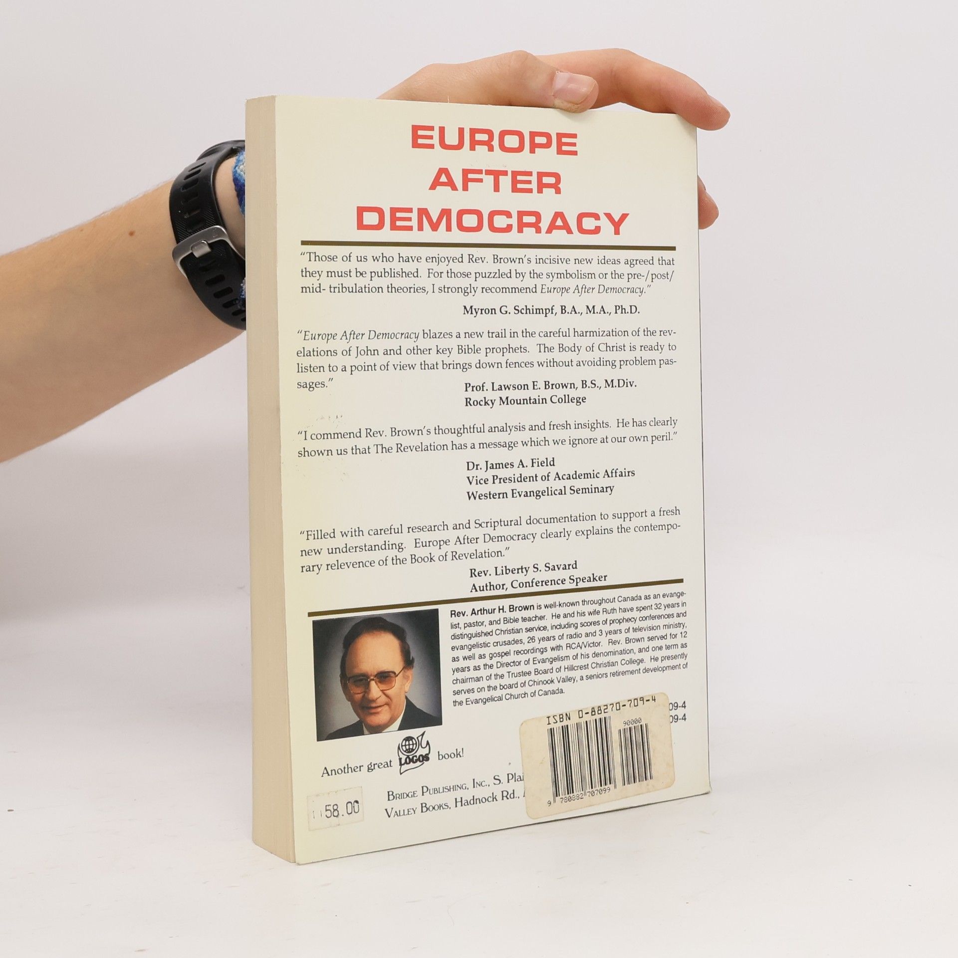 Arthur H. Brown Europe after democracy