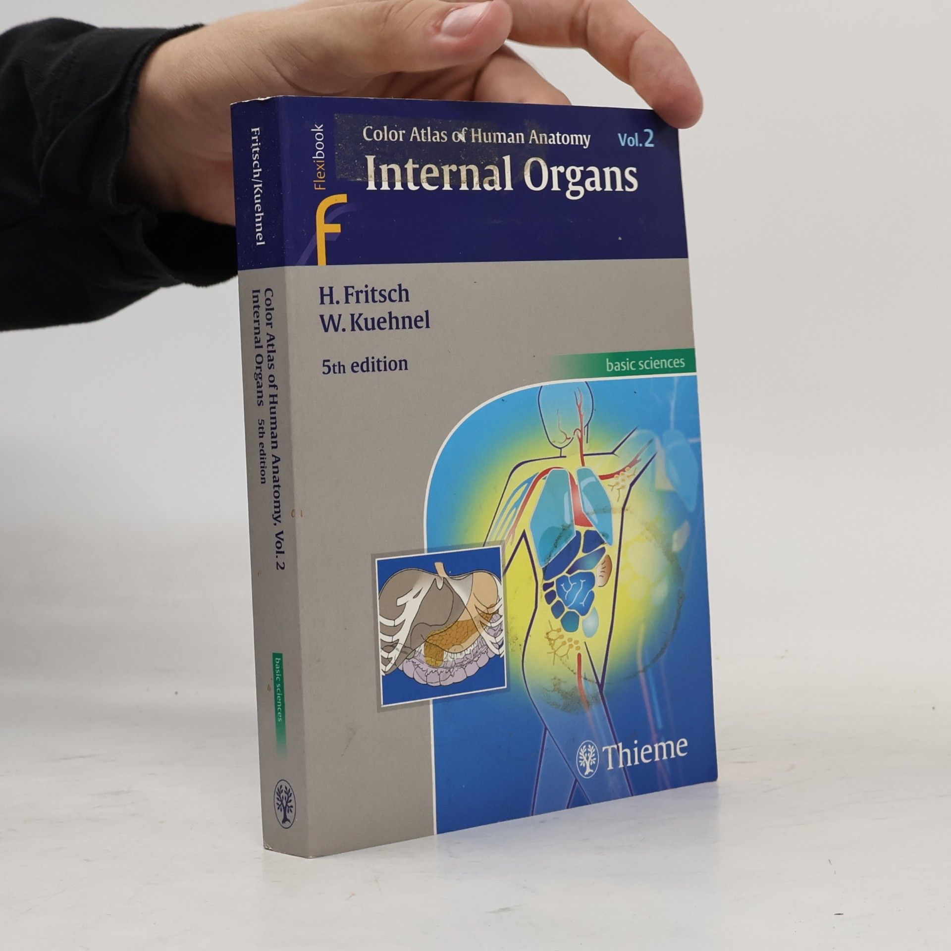 Helga Fritsch Color atlas of human anatomy. Volume 2, Internal organs