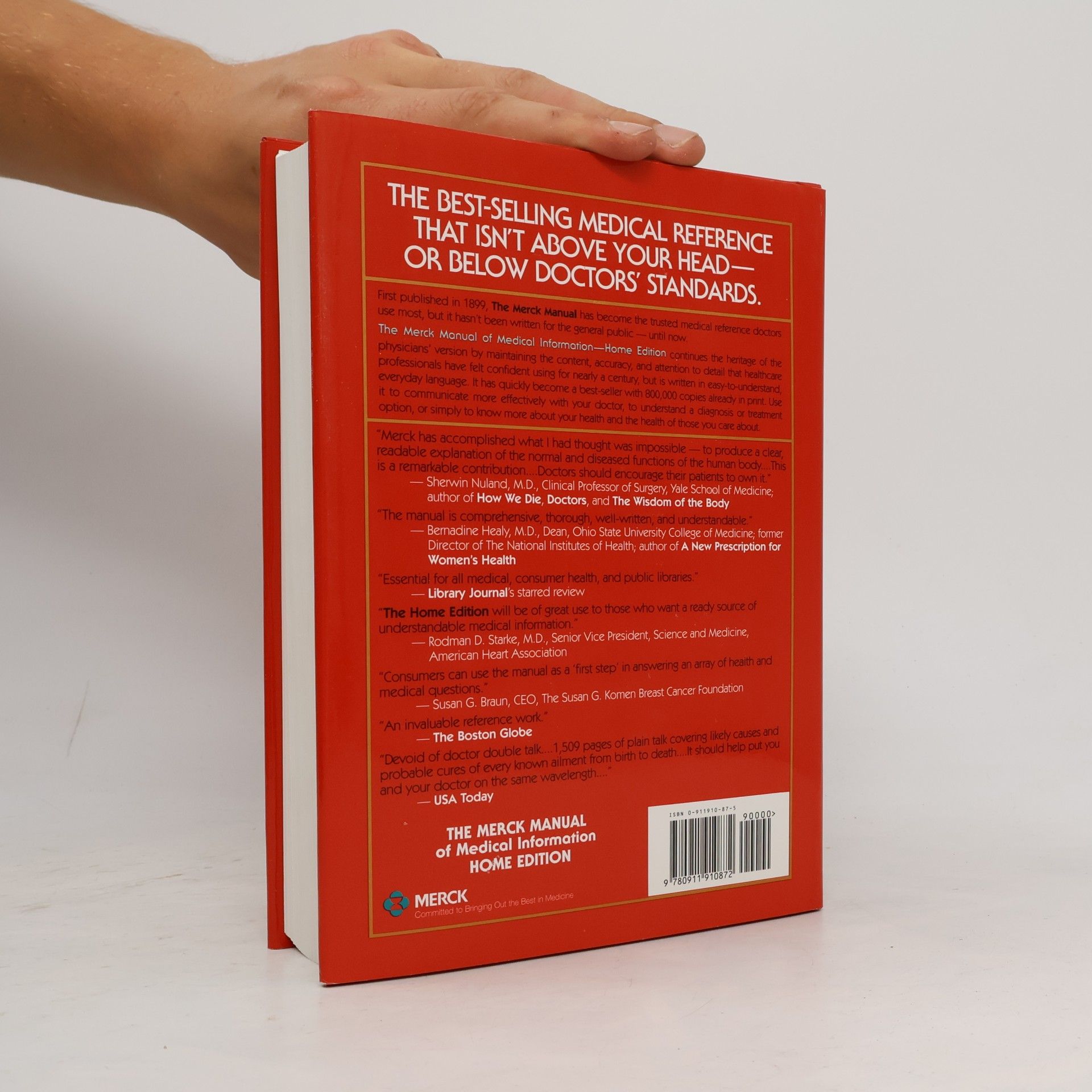 Robert Berkow The Merck Manual of Medical Information