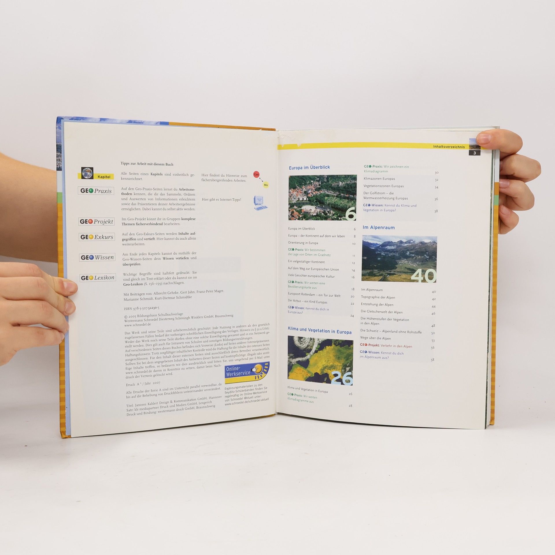 Seydlitz Geographie - Ausgabe 2005 für Gymnasien in Thüringen: Schülerband 2 ( Kl. 6 )