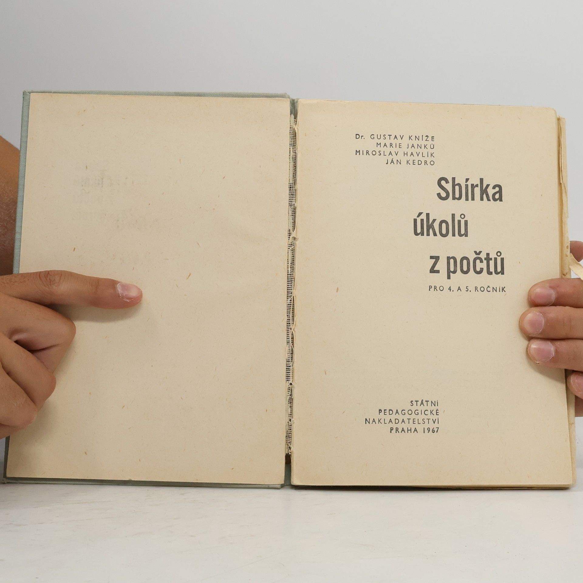 kolektiv Sbírka úkolů z počtů pro 4. a 5. ročník