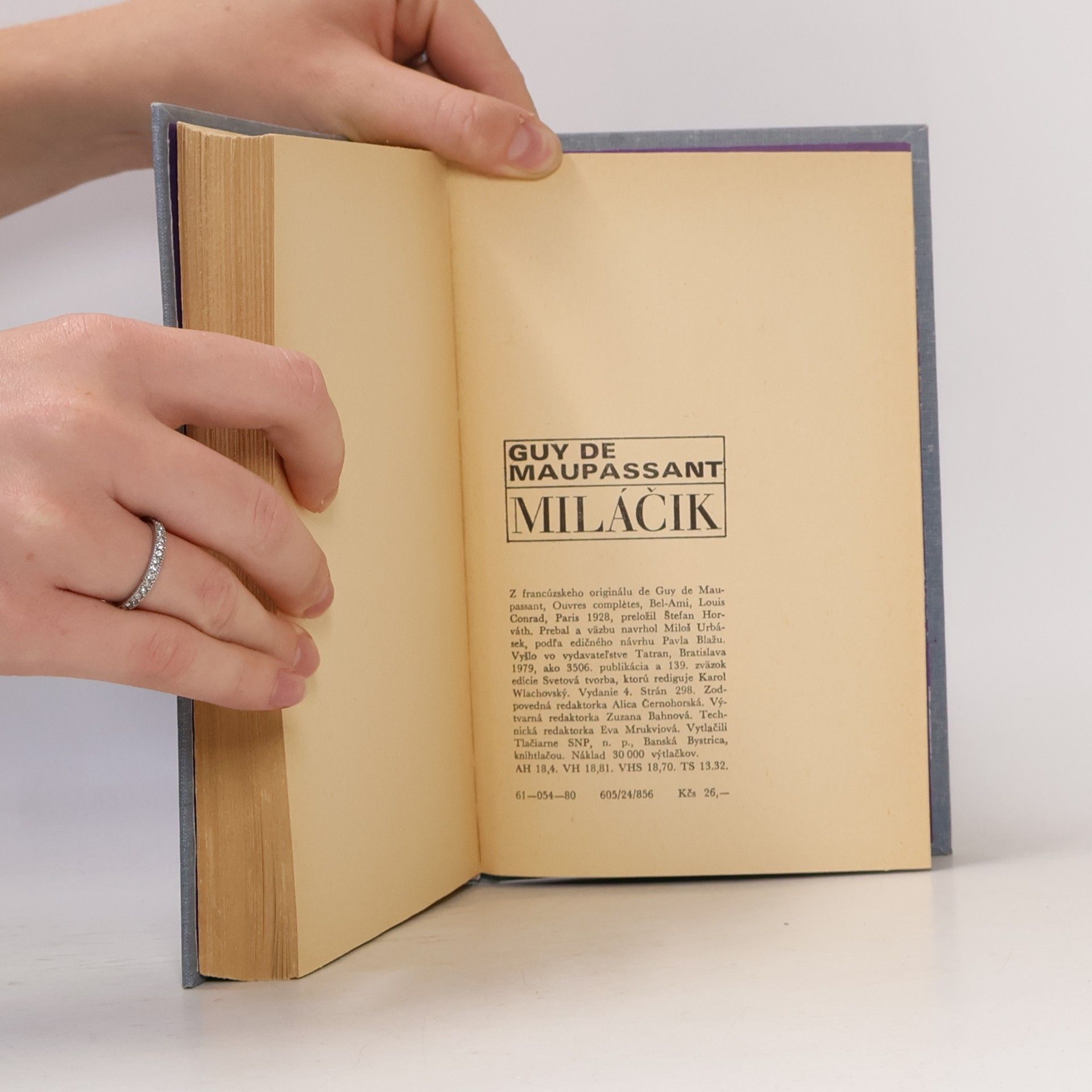 Guy de Maupassant Miláčik