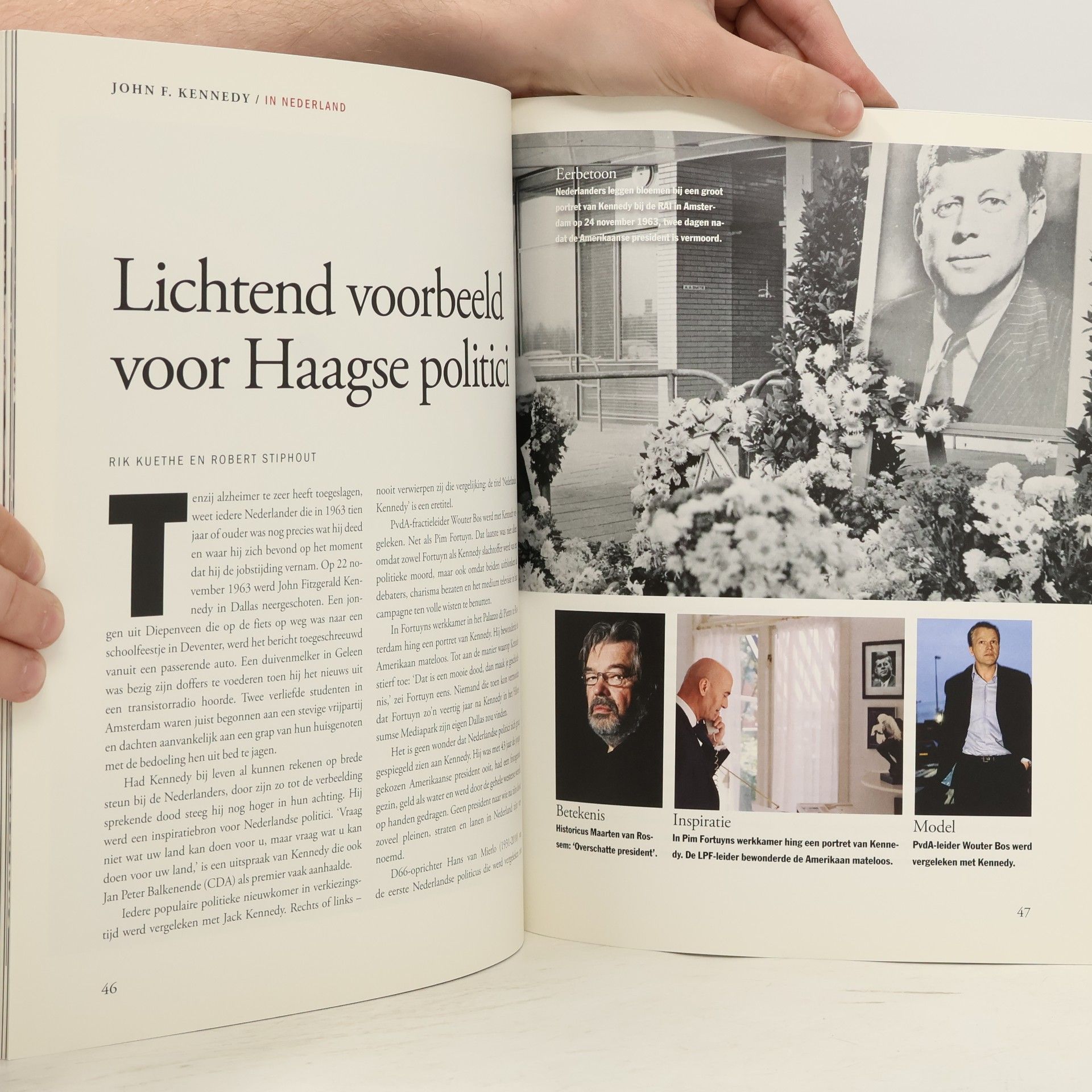 Rik Kuethe Ter herinnering 1917-1963 John F. Kennedy - Elsevier Speciale editie