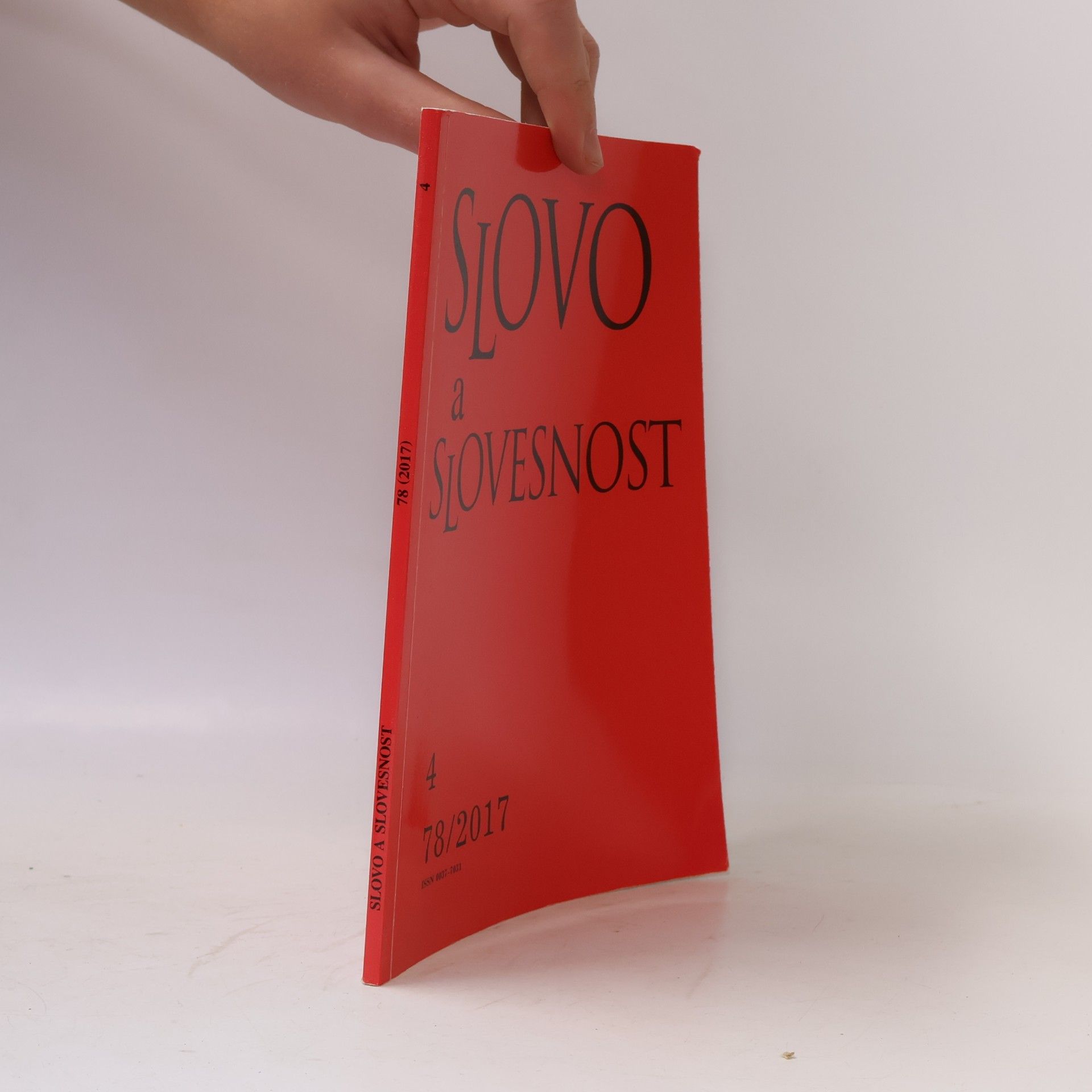 kolektiv Slovo a slovesnost 4. 78/2017