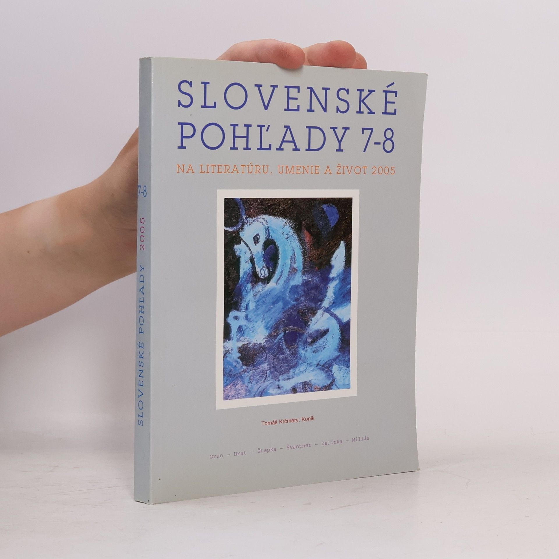 Autorenkollektiv Slovenské pohľady na literatúru, umenie a život 7-8