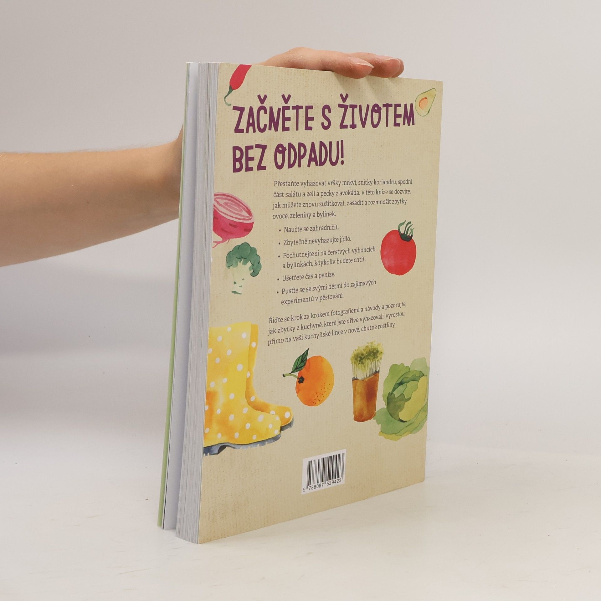 Katie Elzer-Peters Kuchyňská zahrádka bez odpadu