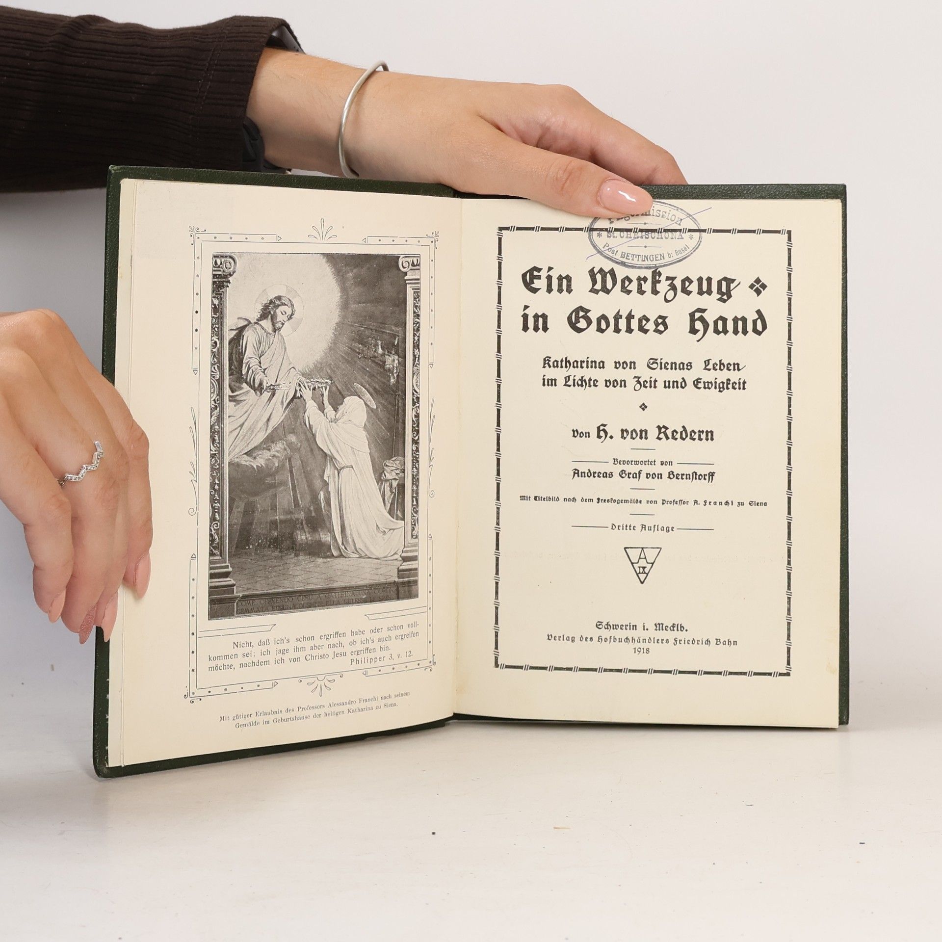 H. von Redern Ein Werkzeug in Gottes Hand