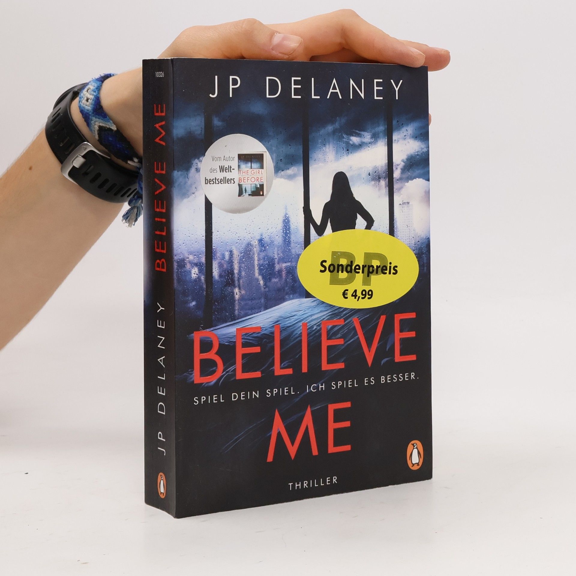 J. P. Delaney Believe me