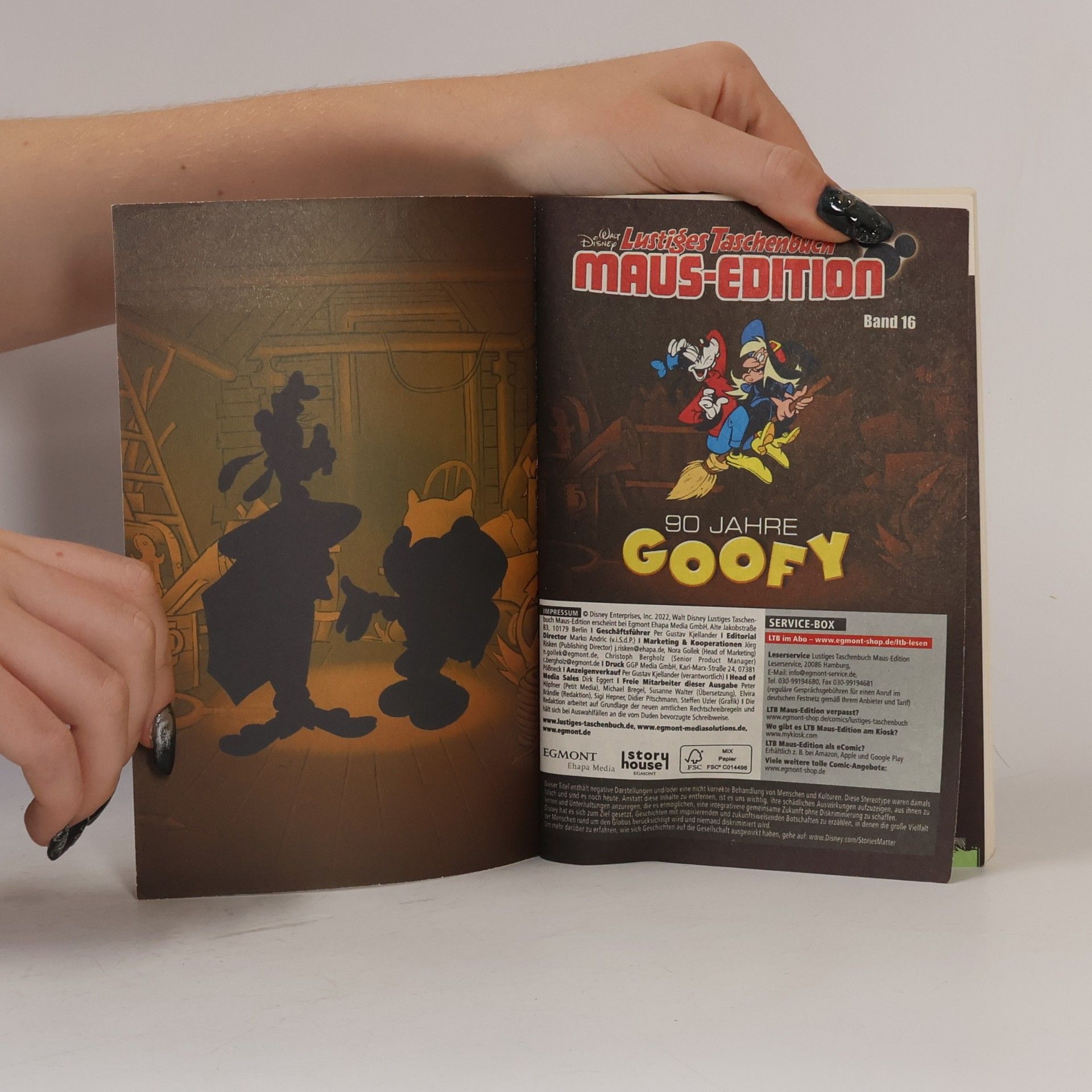 Walt Disney Lustiges Taschenbuch Maus-Edition 16
