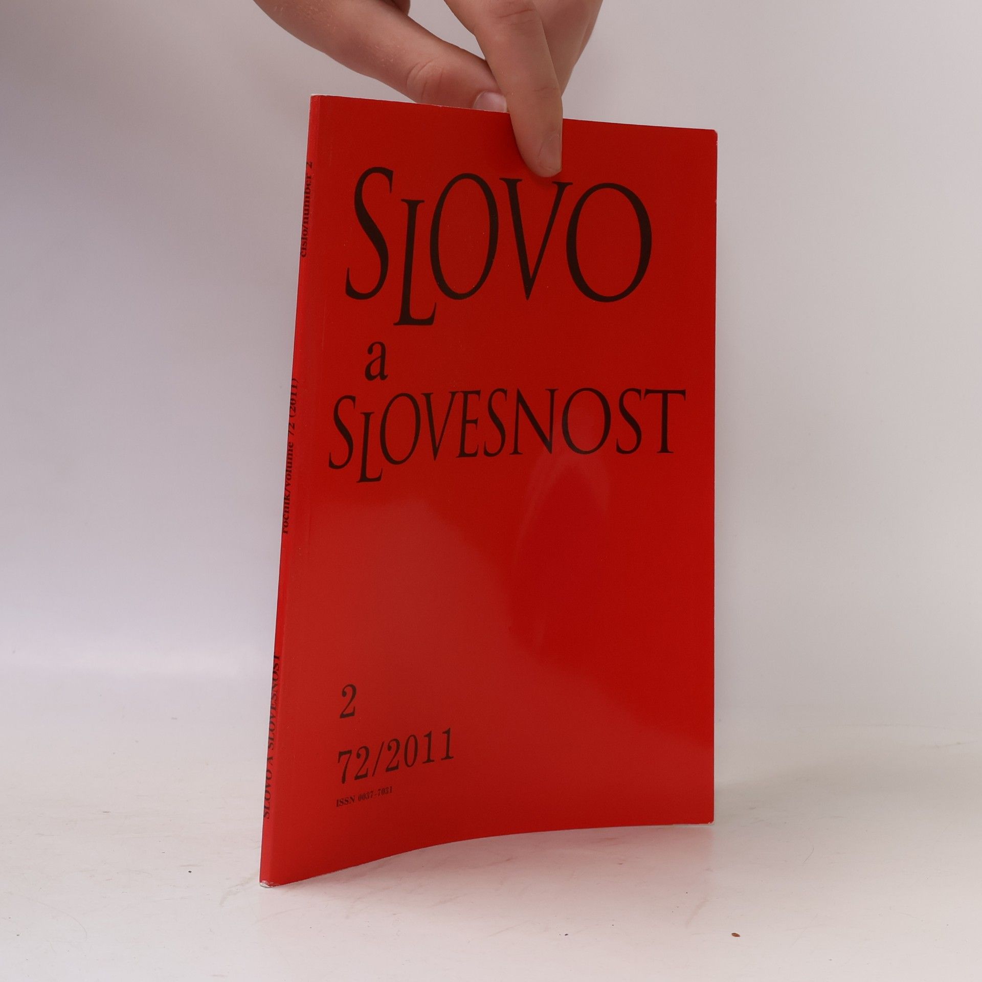 Collectif d'auteurs Slovo a slovesnost 2. 72/2011