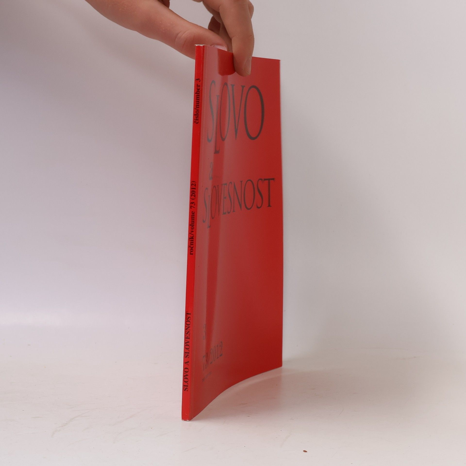 Collectif d'auteurs Slovo a slovesnost 3. 73/2012